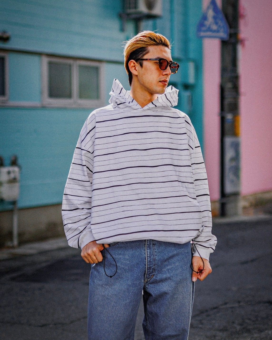 Stripes For Creative - S.F.C 25SS エスエフシー HOODIE MIX SIDE