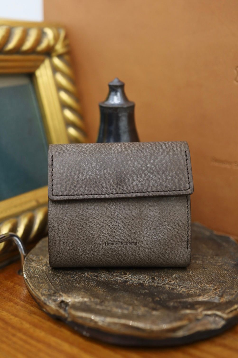 Hender Scheme - エンダースキーマ 財布 clasp wallet(li-rc-clw)choco