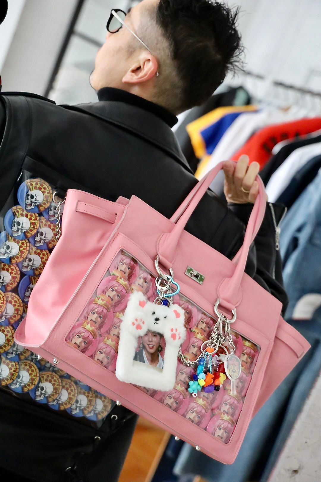 doublet - doublet 25SS “ITA” LEATHER BAG(25SS03BG57)PINK☆1月11日