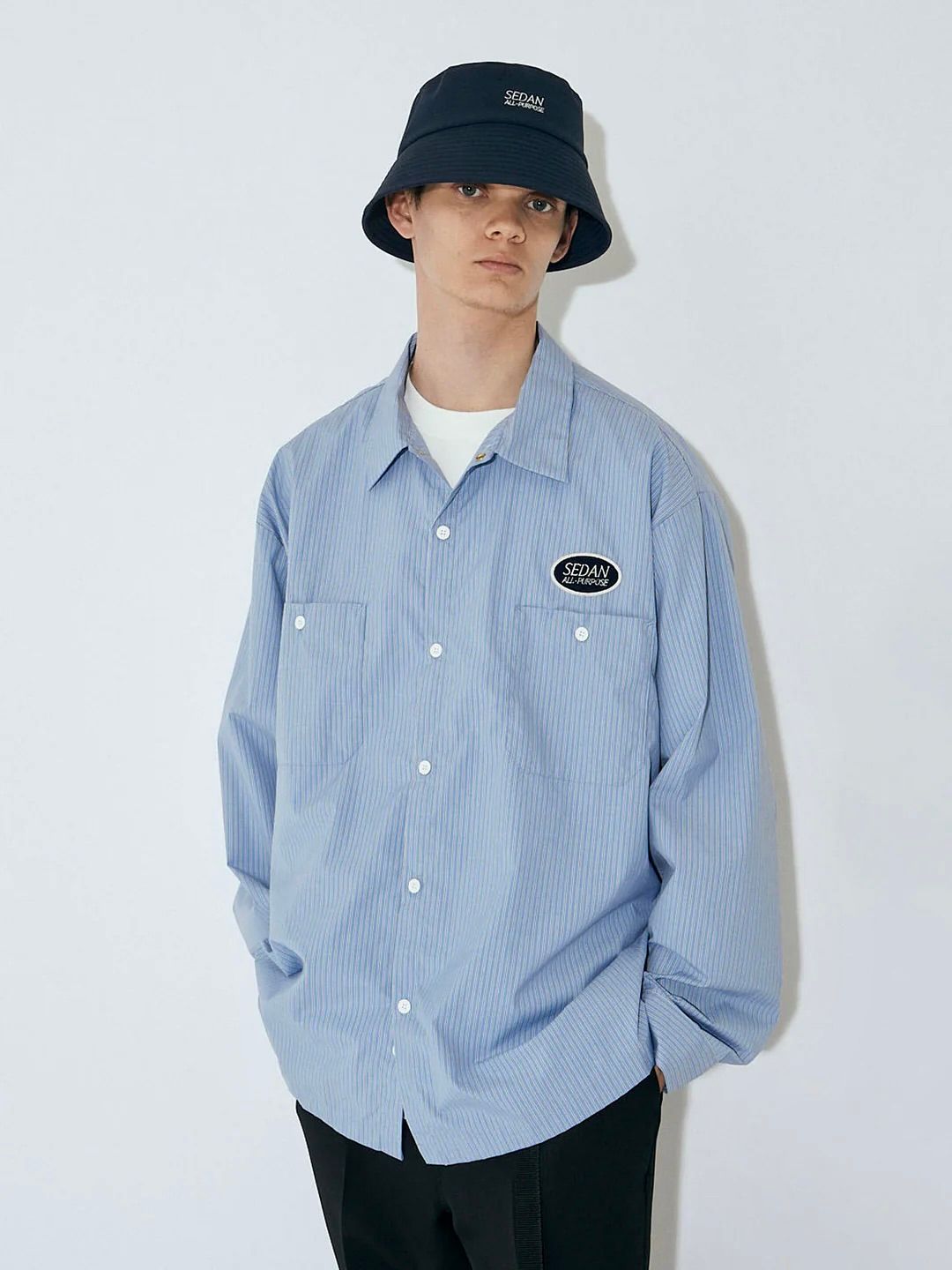 SEDAN ALL-PURPOSE - セダンオールパーパス23FW OVAL LOGO WORK SHIRT