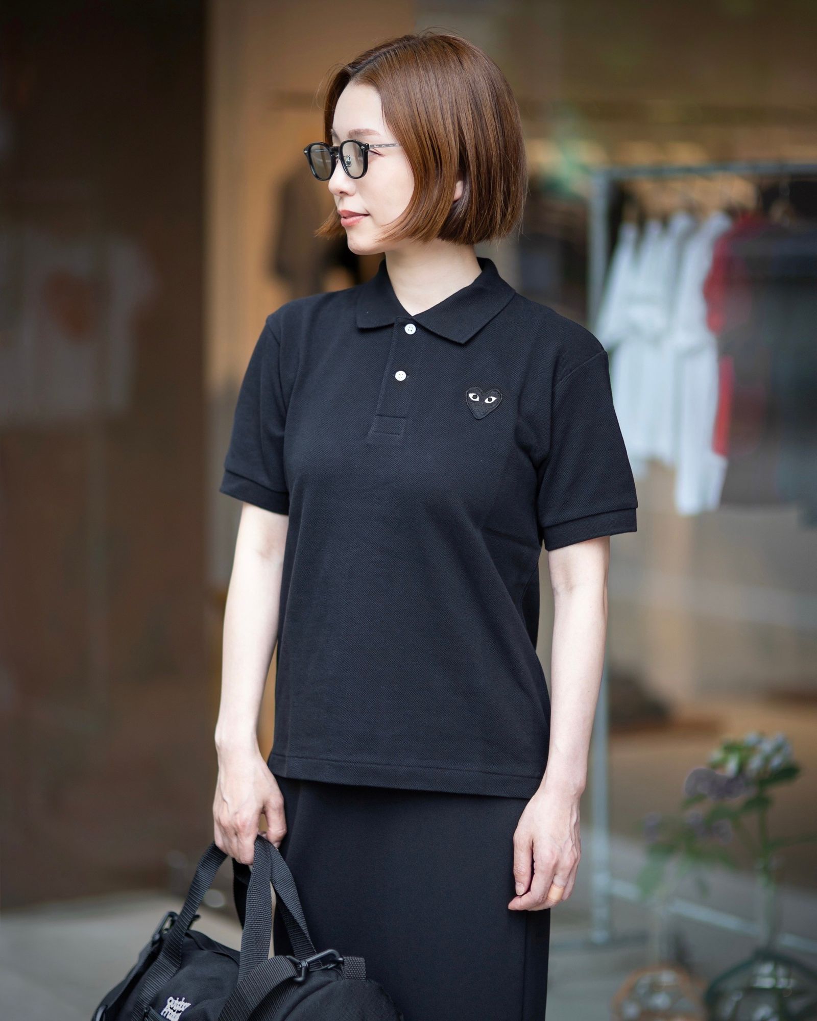 PLAY COMME des GARCONS ポロシャツstyle.2024.06.25 | 4961 | MARK