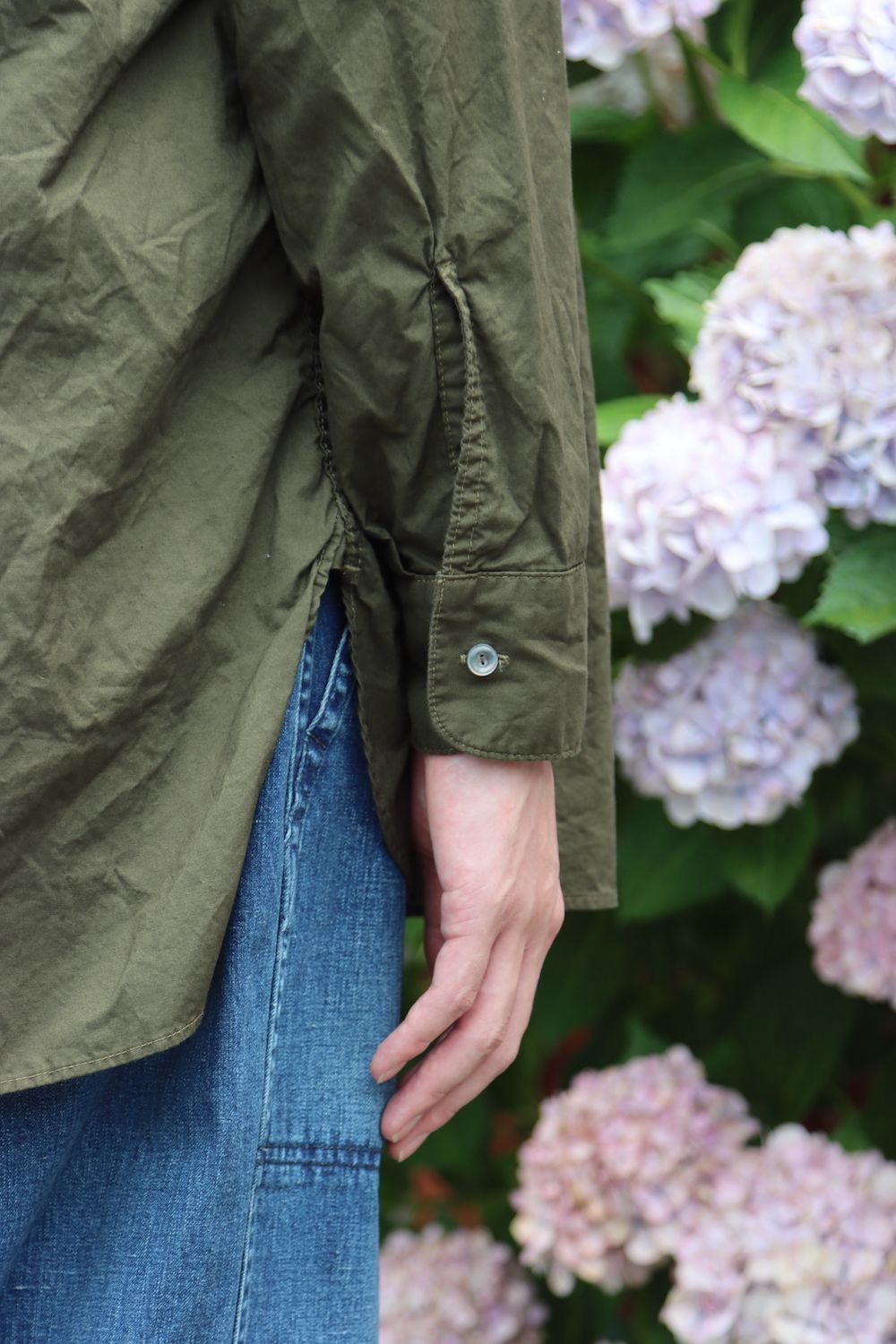 A.PRESSE Over Dyeing Military Shirt style.2022.6.17. ※6月18日(土