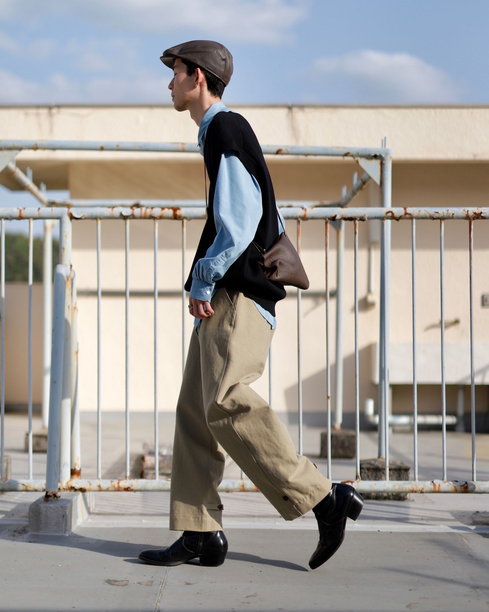 A.PRESSE アプレッセ23SS Motorcycle Trousersスタイル | 3254 | MARK