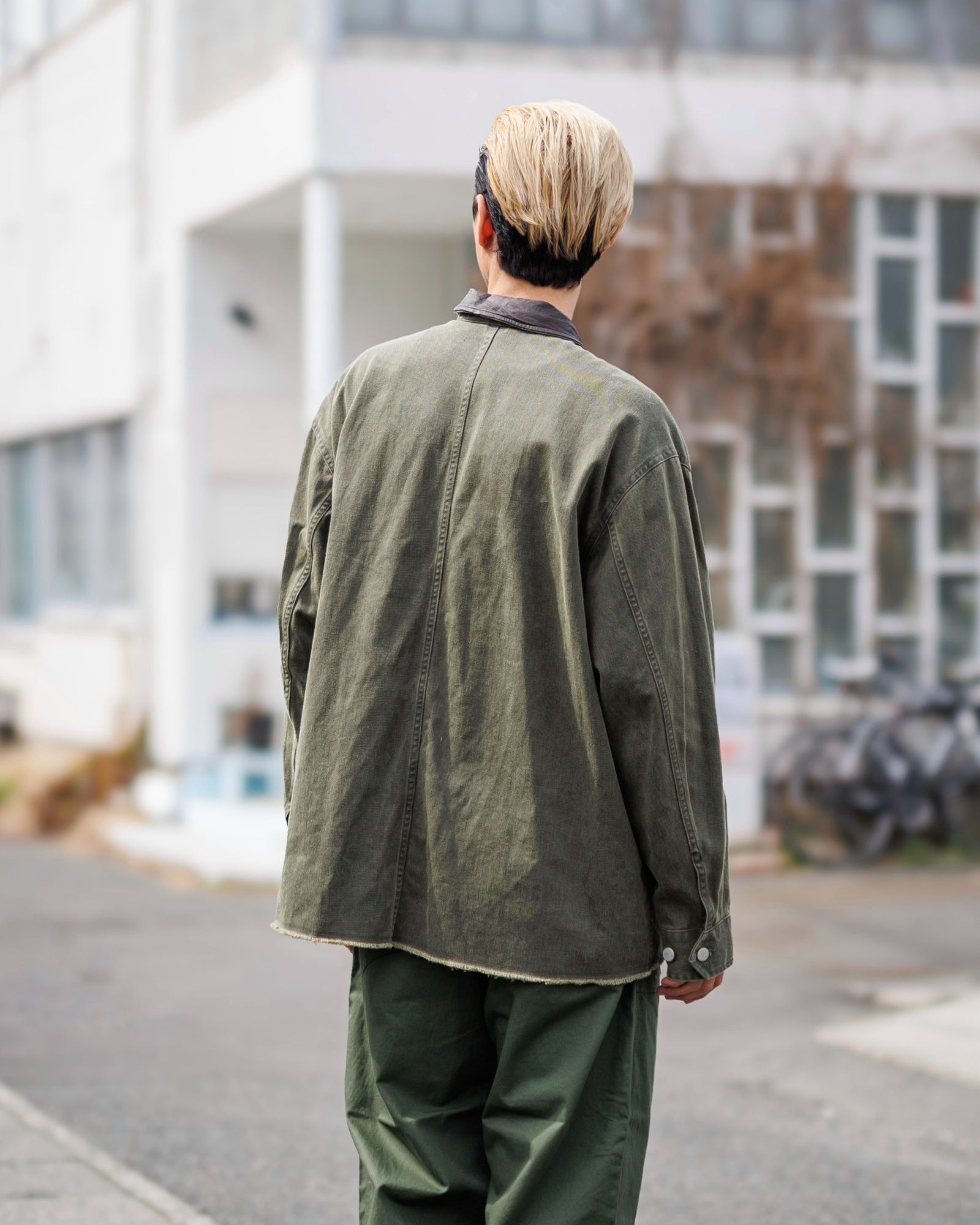 YOKE - ヨーク25SS カバーオールCOTTON CUT-OFF COVERALL JACKET