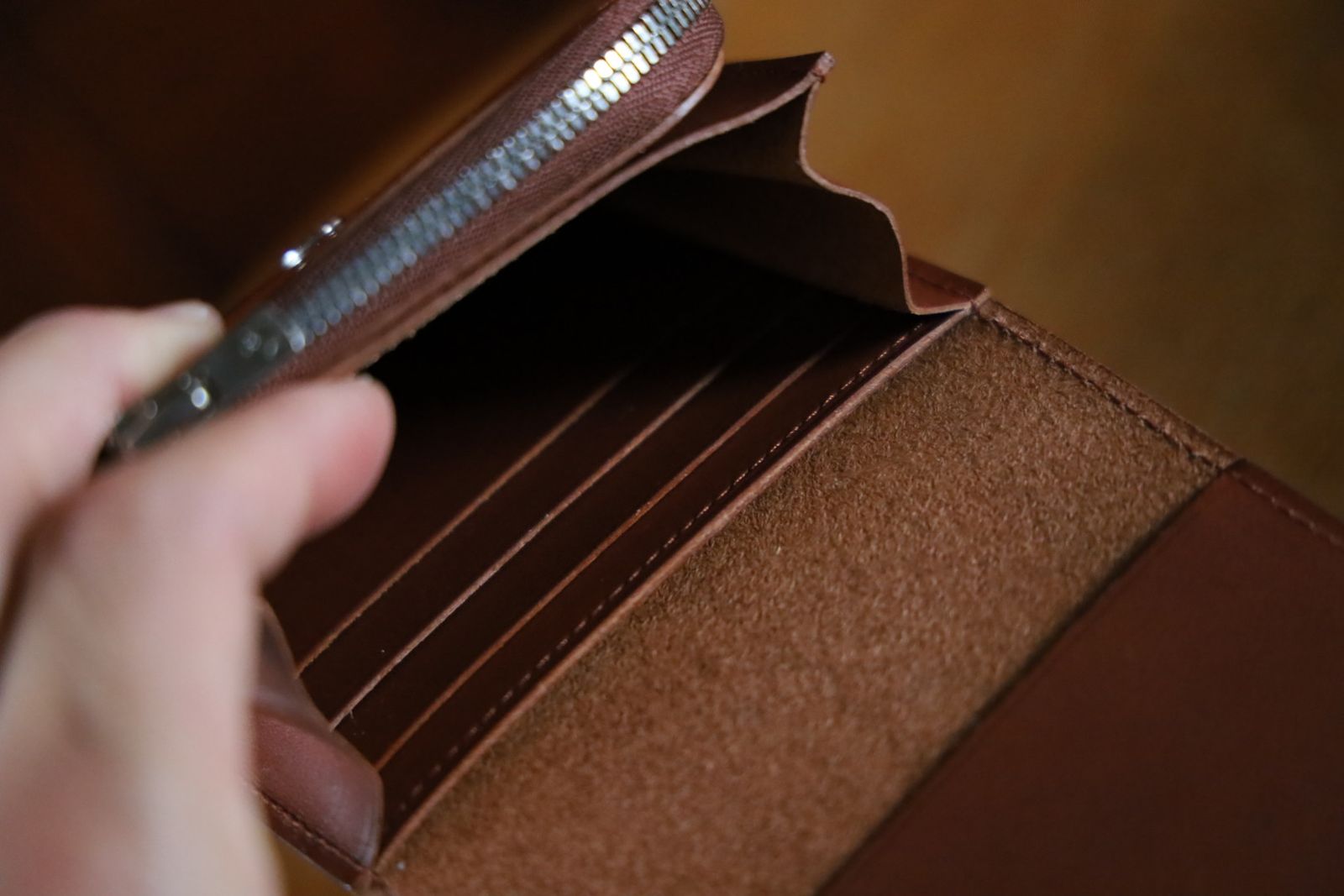 Hender Scheme - エンダースキーマ 財布 billfold(ur-rc-bfd)brown☆2