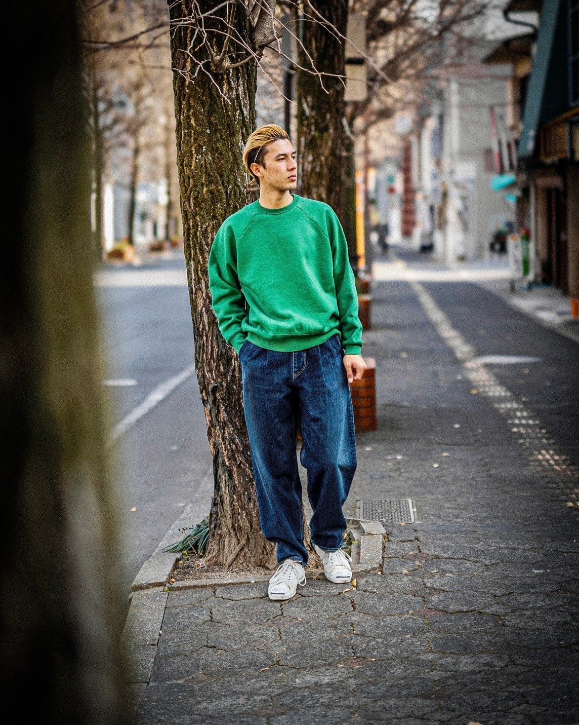 A.PRESSE Vintage Sweatshirt(GREEN) 1月25日(土)新作発売！ | 6083 | MARK