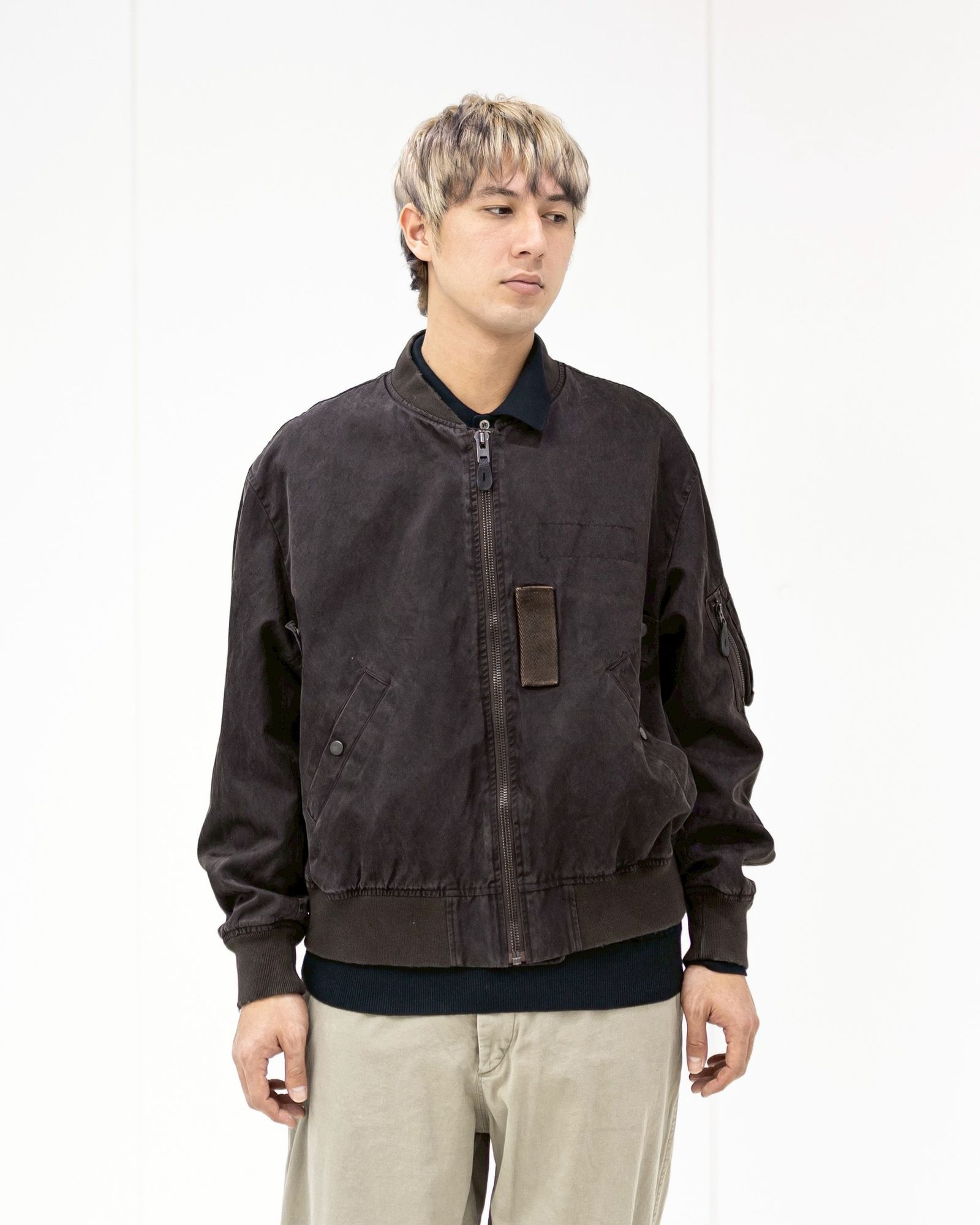 A.PRESSE Vintage Silk Light B-15C Flight Jacket 2月7日(土)新作発売