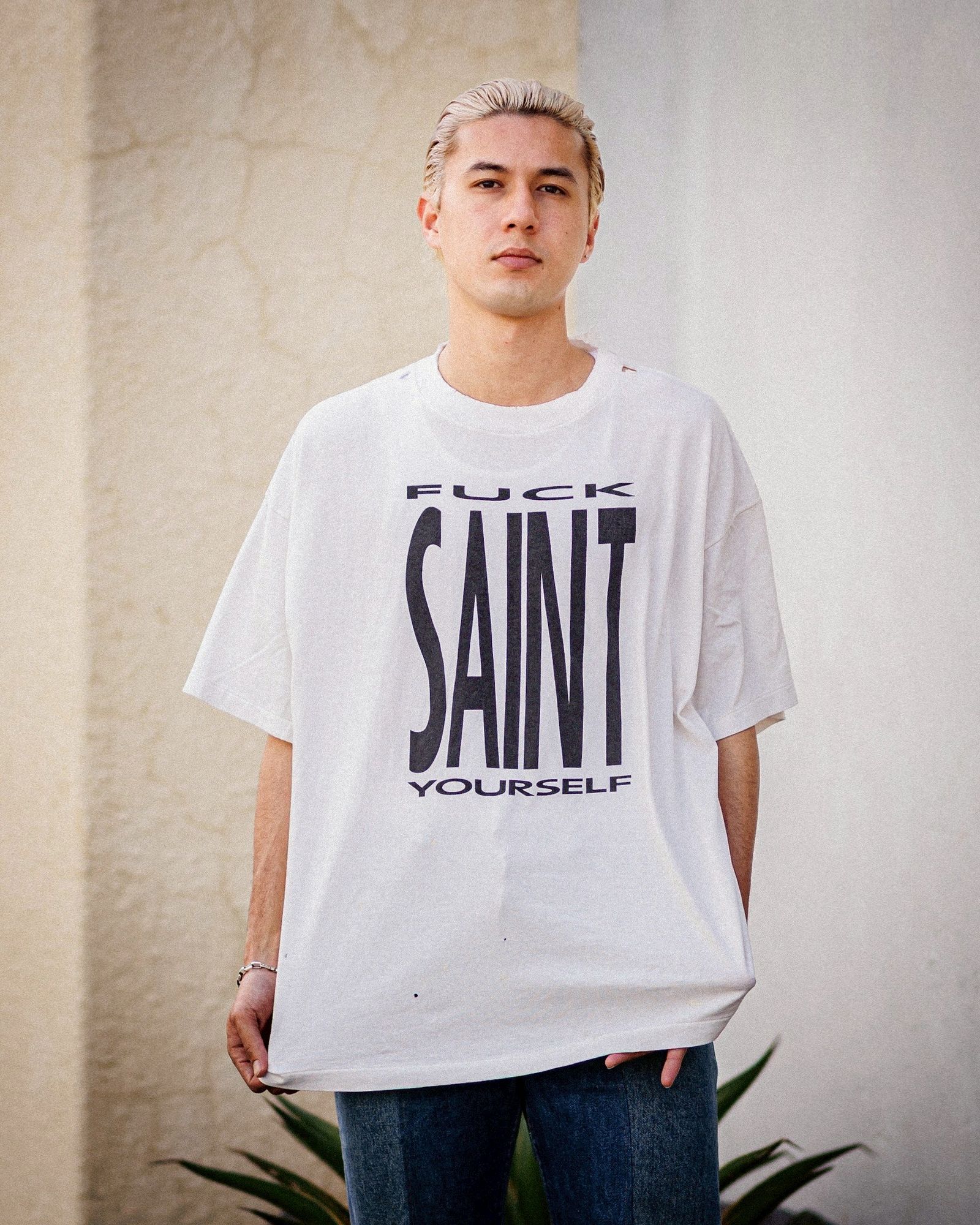 SAINT M×××××× - セントマイケル Tシャツ SAINT YOURSELF SS TEE(SM
