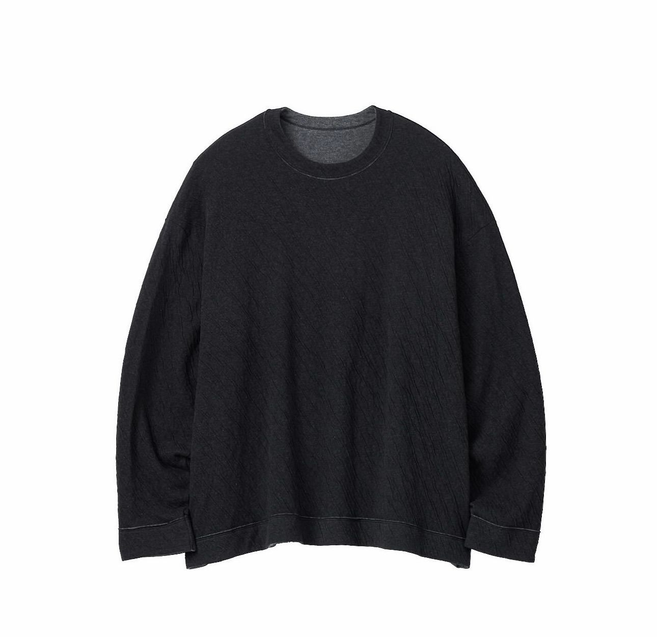 Graphpaper - グラフペーパー24SS Double Face Jersey L/S Crew Neck