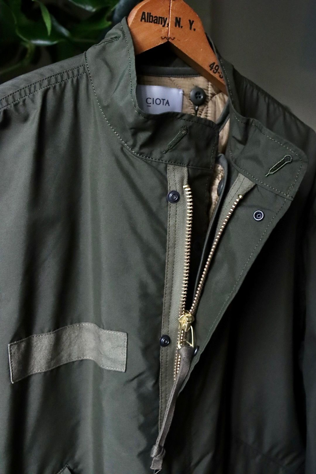 CIOTA - シオタ22AW M-65フィールドパーカー(BZLM-110M)OLIVE | MARK
