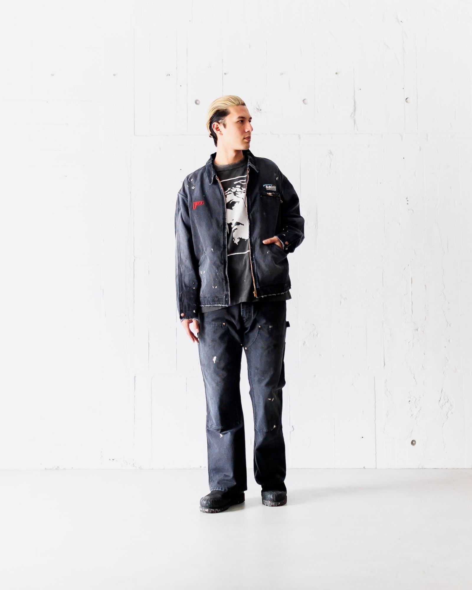 SAINT M×××××× - セントマイケル25SS DETROIT JACKET(SM-HR8-0000-063