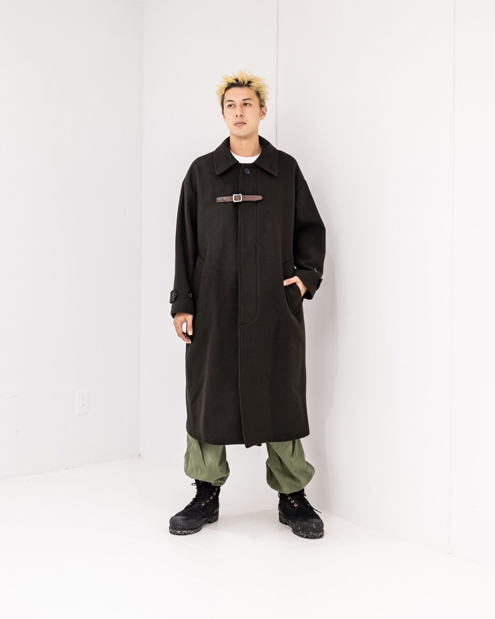 YOKE - ヨーク 25FW コートMelton Big Balmaccan Coat(YK25FW01033C