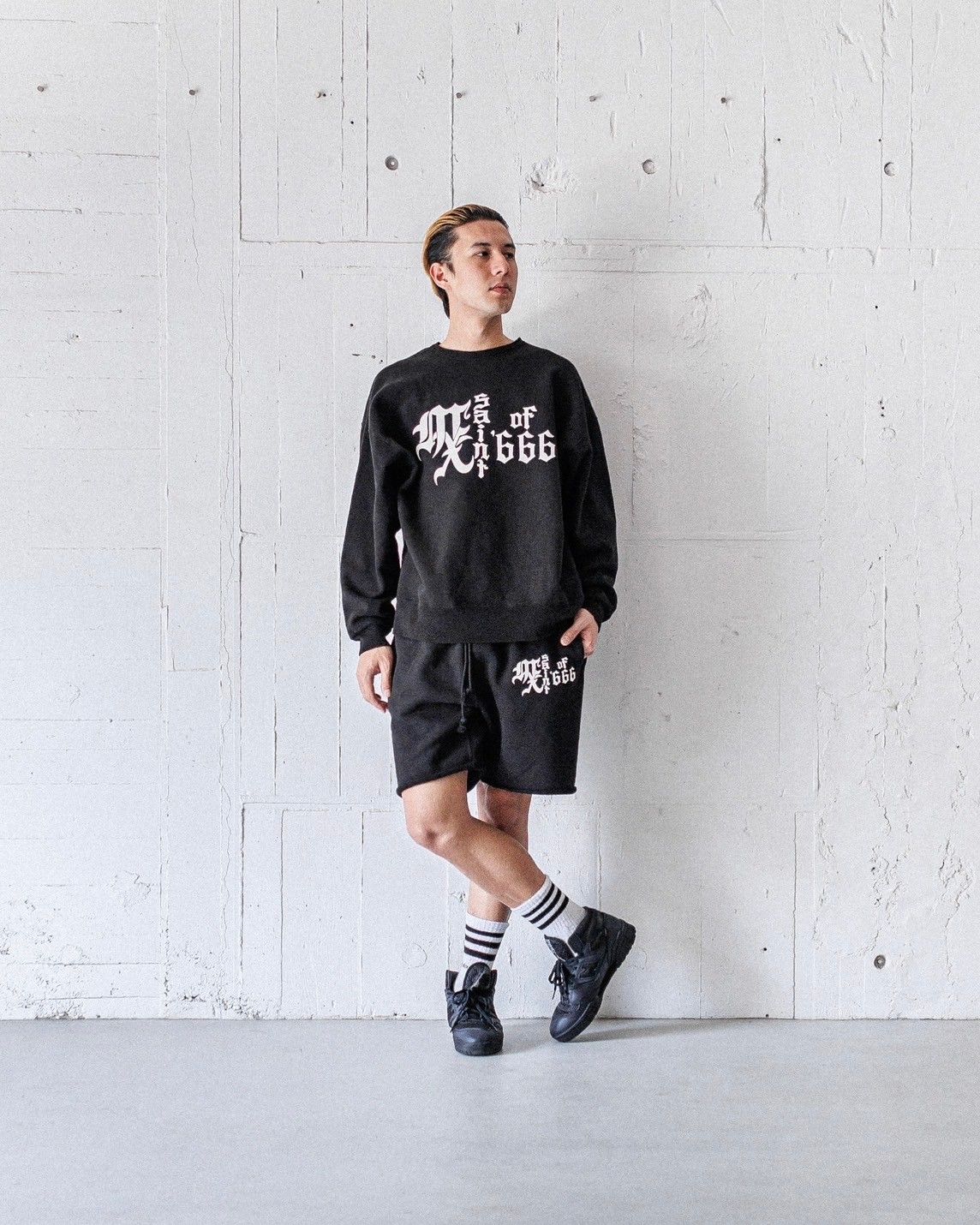 SAINT M×××××× - セントマイケル25SS MX666 CRW-N SWEAT(SM-HR8-0000