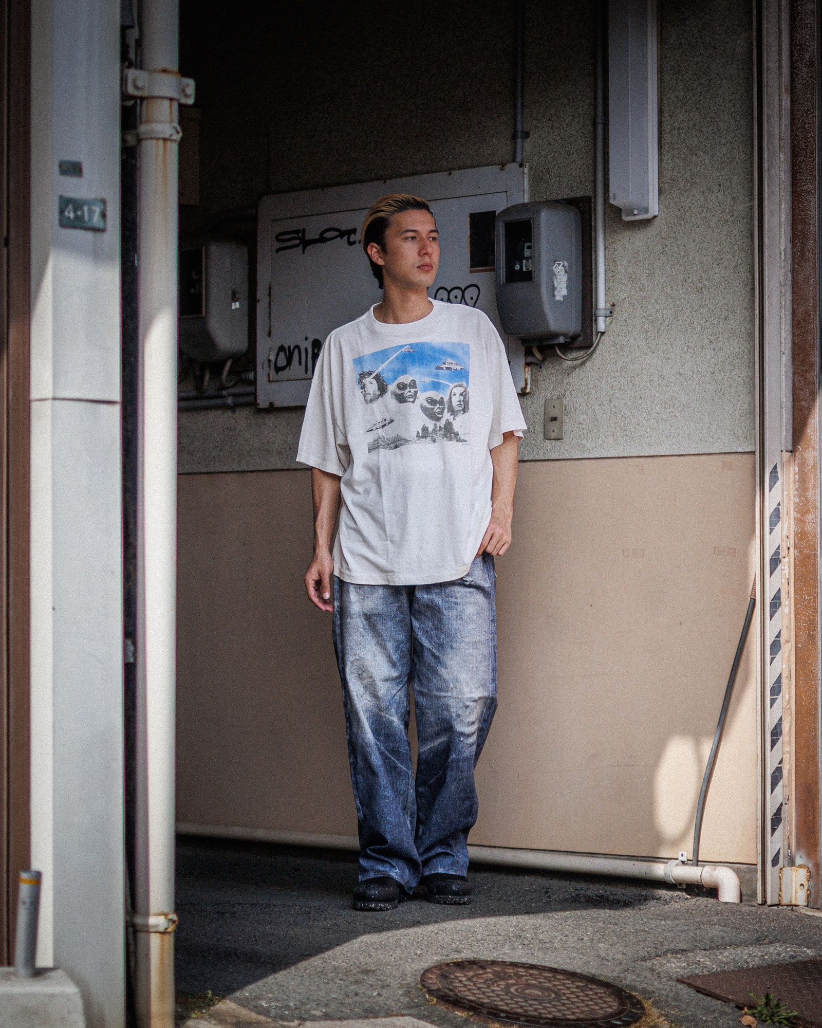 SAINT M×××××× - セントマイケル25SS KIKI SW_SS TEE(SM-HR8-0000-C22