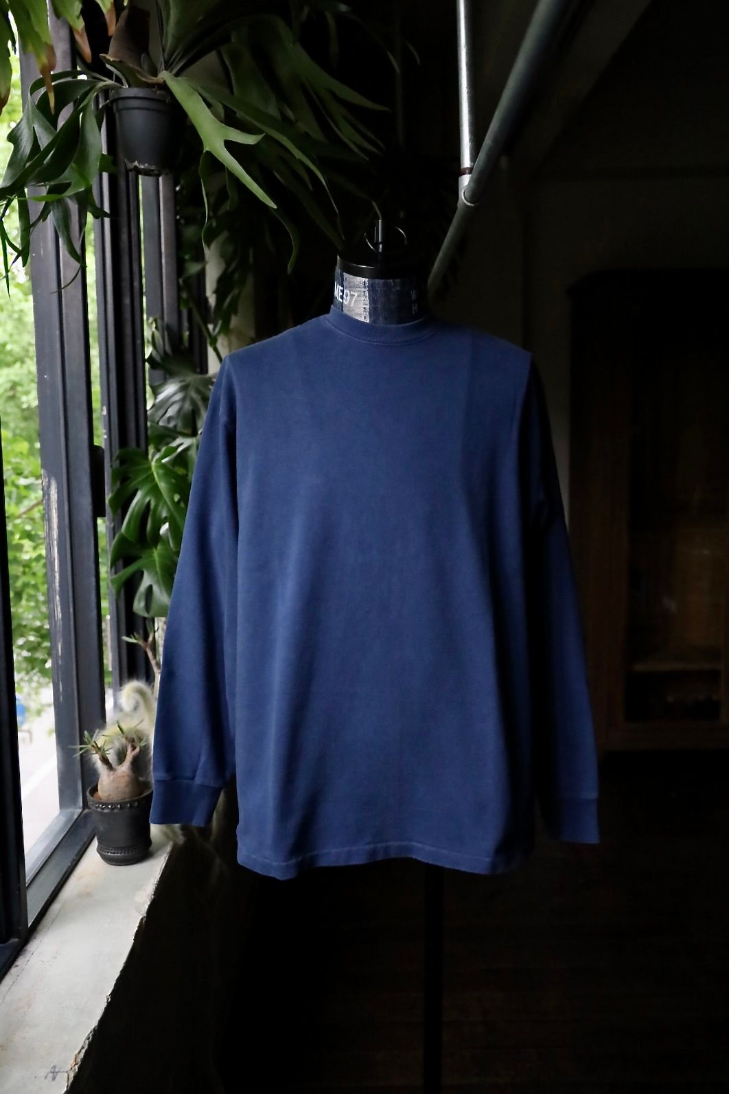 A.PRESSE - Vintage L/S T-shirt (24AAP-05-04K)NAVY | MARK