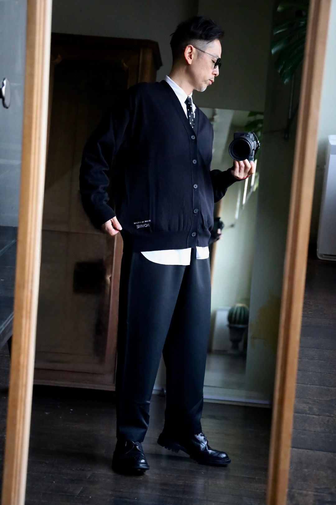 COMME des GARCONS HOMME 新ロゴ入りカーディガンスタイル | 6335 | MARK