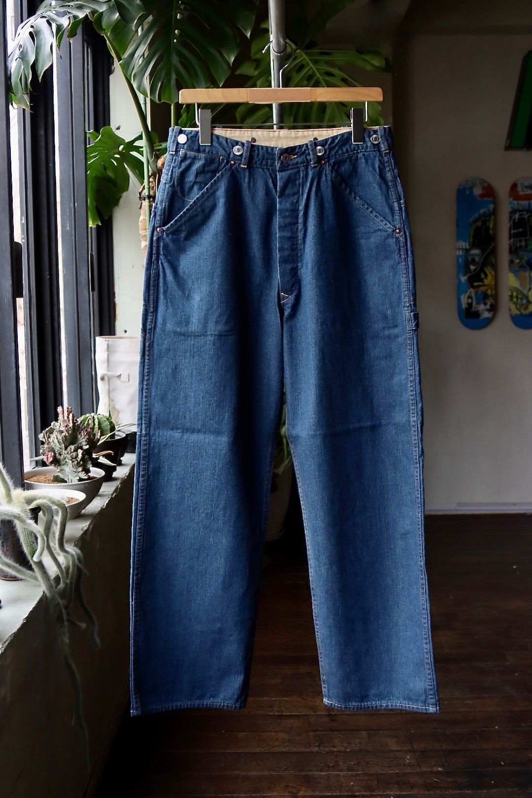A.PRESSE - アプレッセデニムDenim Painter Pants(23SAP-04-08M)INDIGO