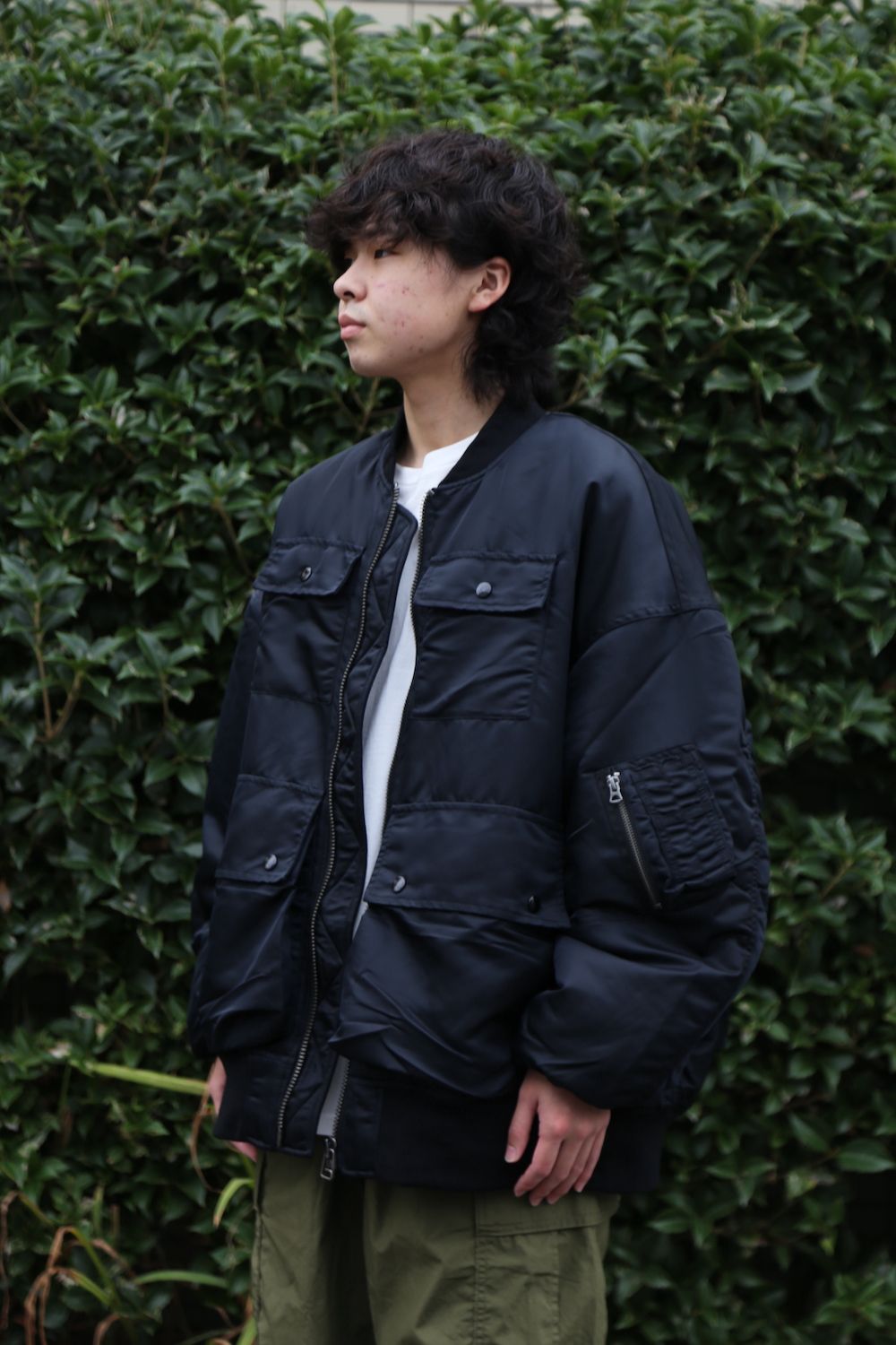 FreshService FIVE POCKET BOMBER JACKET w/INSULATION(FSW-21-CT_85