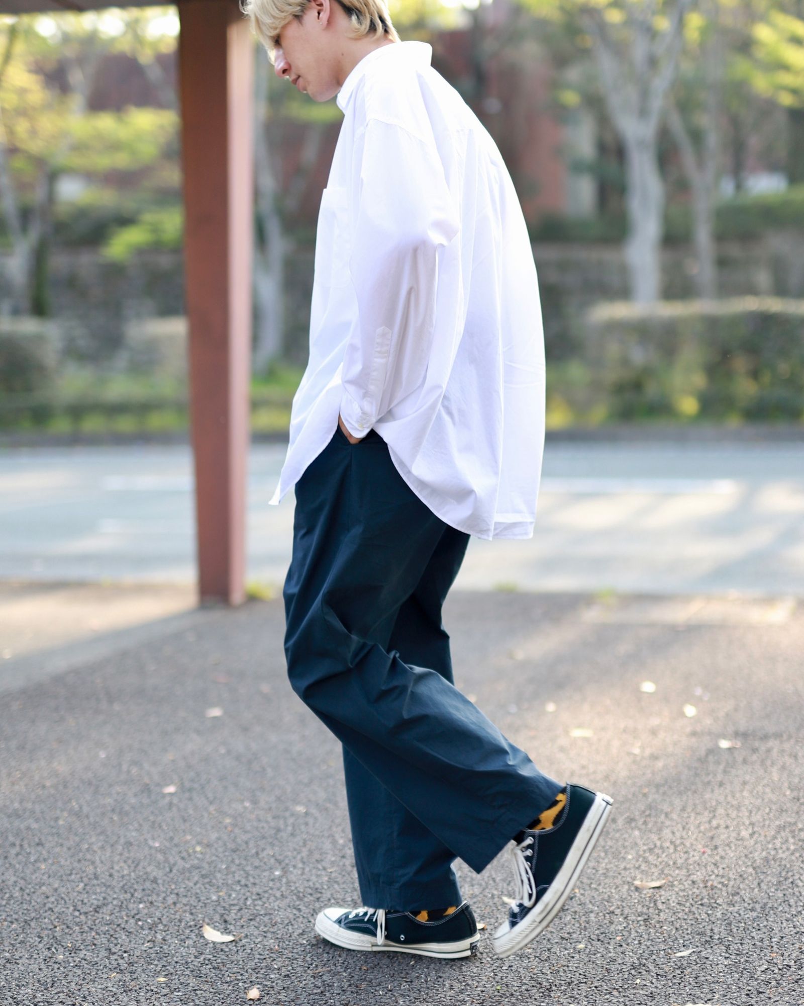 A.PRESSE - アプレッセ23SS High Density Weather Cloth Trousers