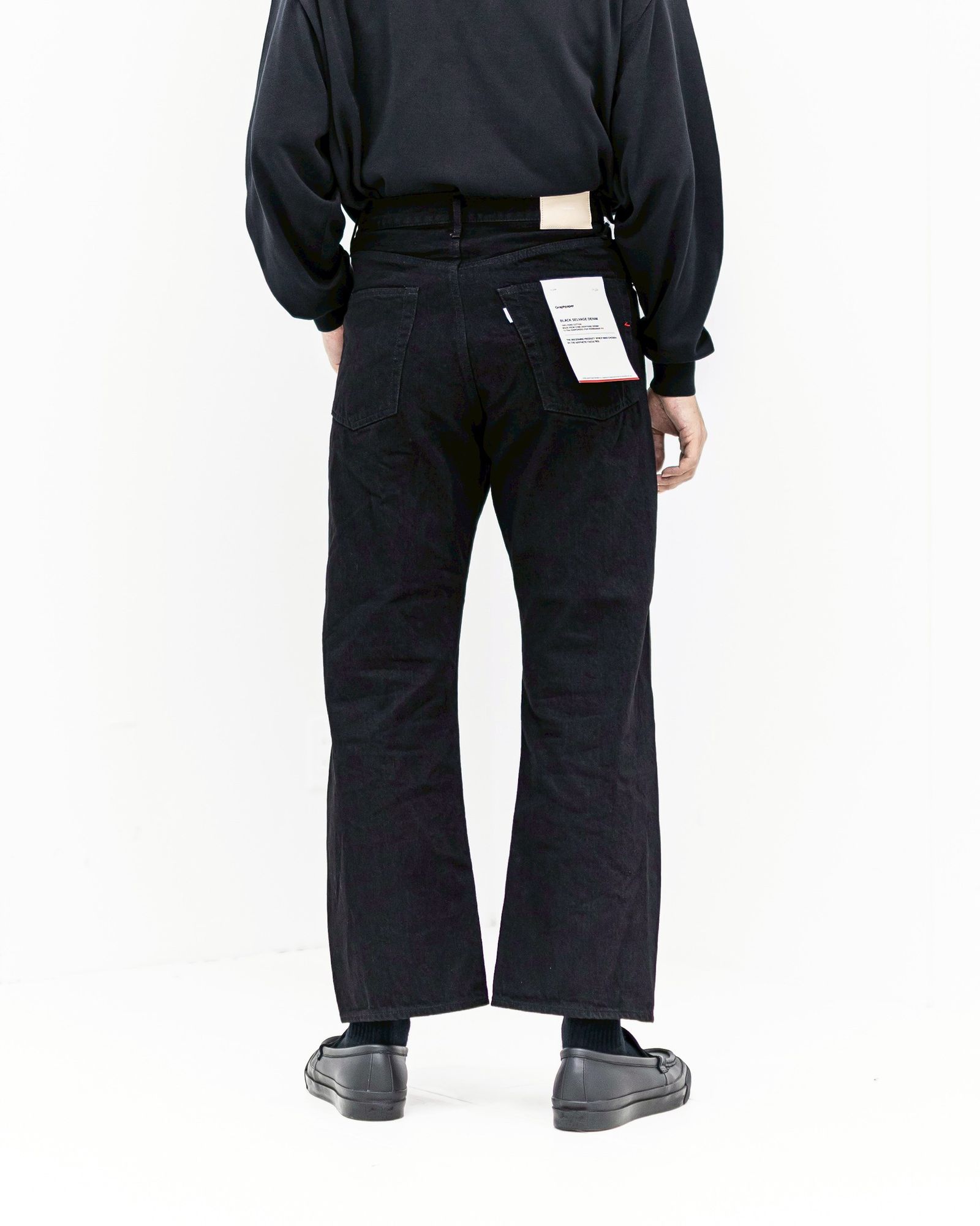 Graphpaper - グラフペーパー Selvage Denim Five Pocket wide