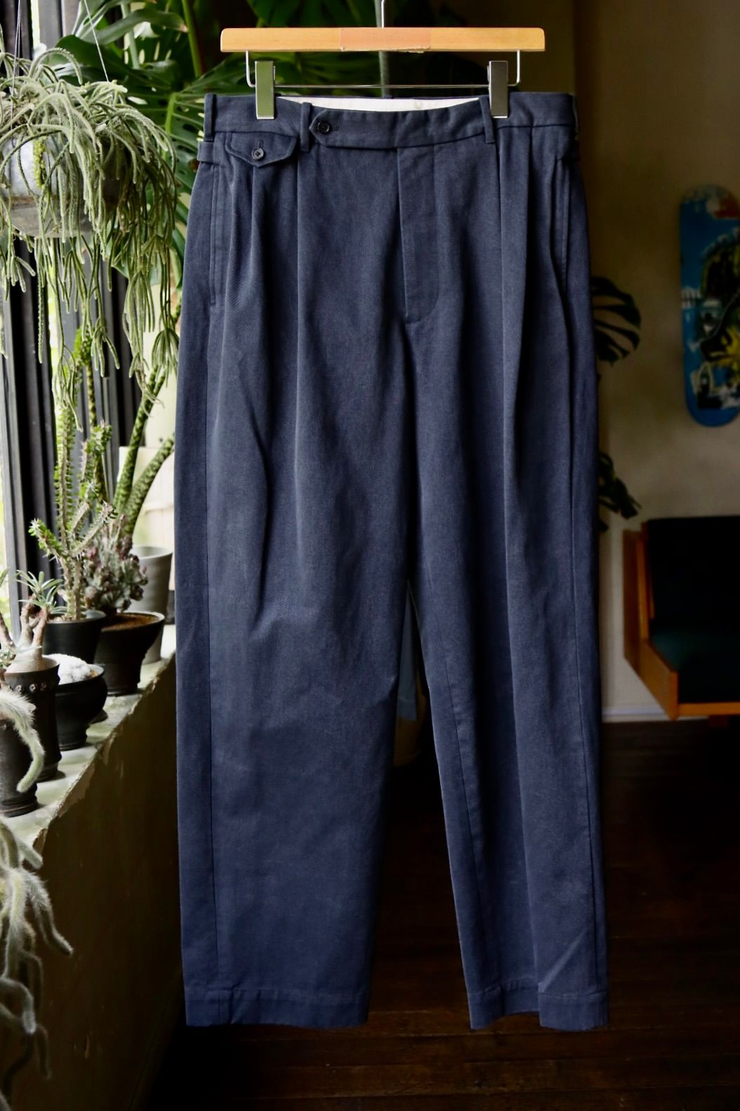 A.PRESSE - アプレッセ23AW Type.2 Chino Trousers (23AAP-04-15H)NAVY