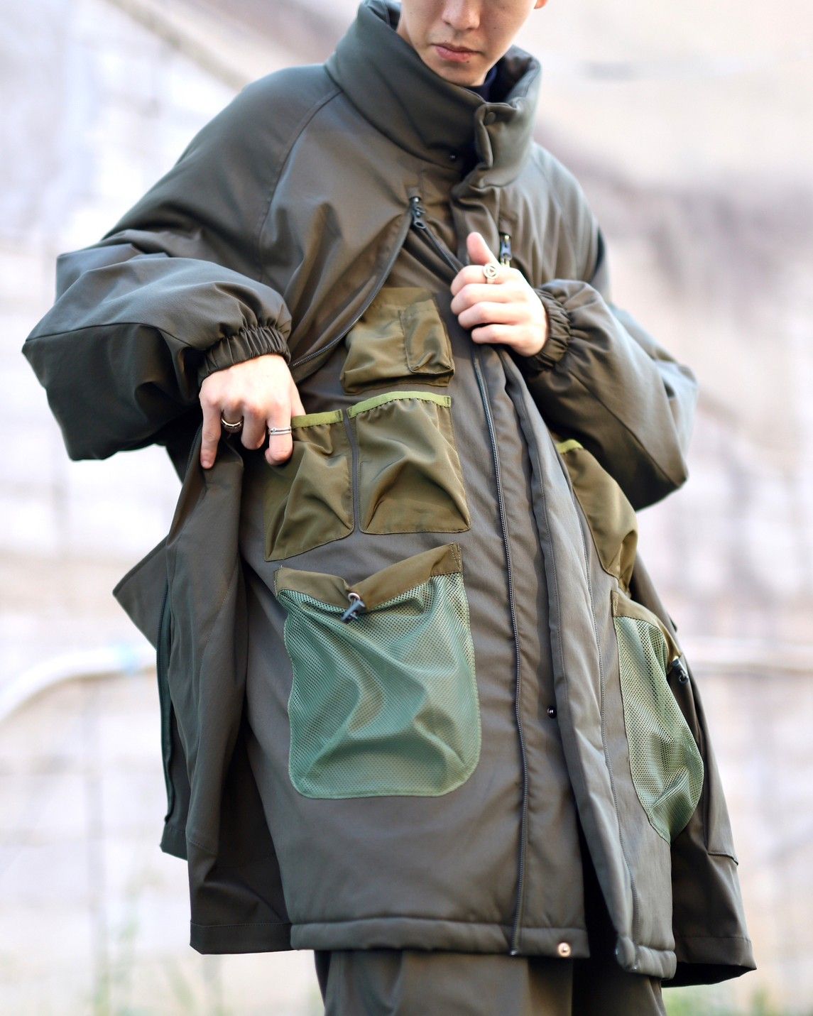 FreshService × HOUYHNHNM 23AW UTILITY SHOOTING COAT &SHOOTING