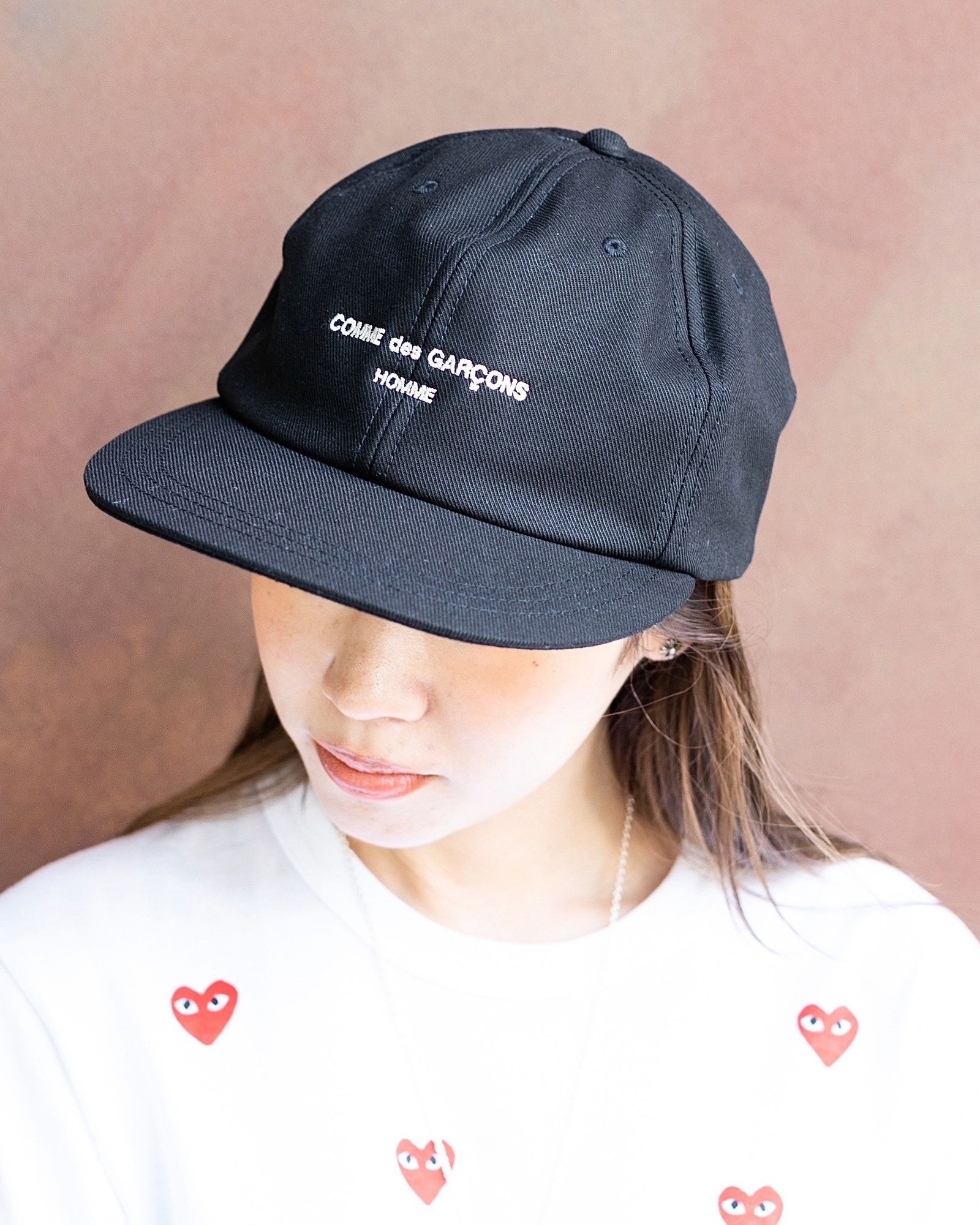 COMME des GARCONS HOMME - コムデギャルソンオム24AW ロゴキャップ(HN