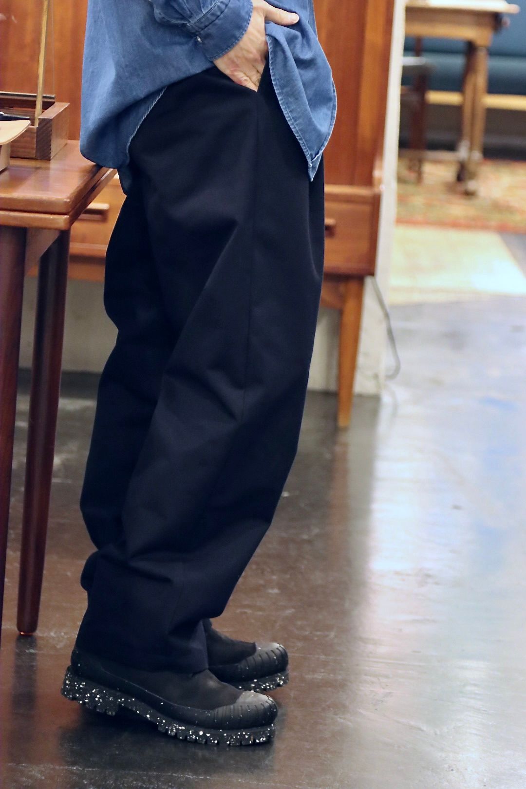 A.PRESSE - アプレッセ24SS Type.1 Silk Blend Chino Trousers (24SAP