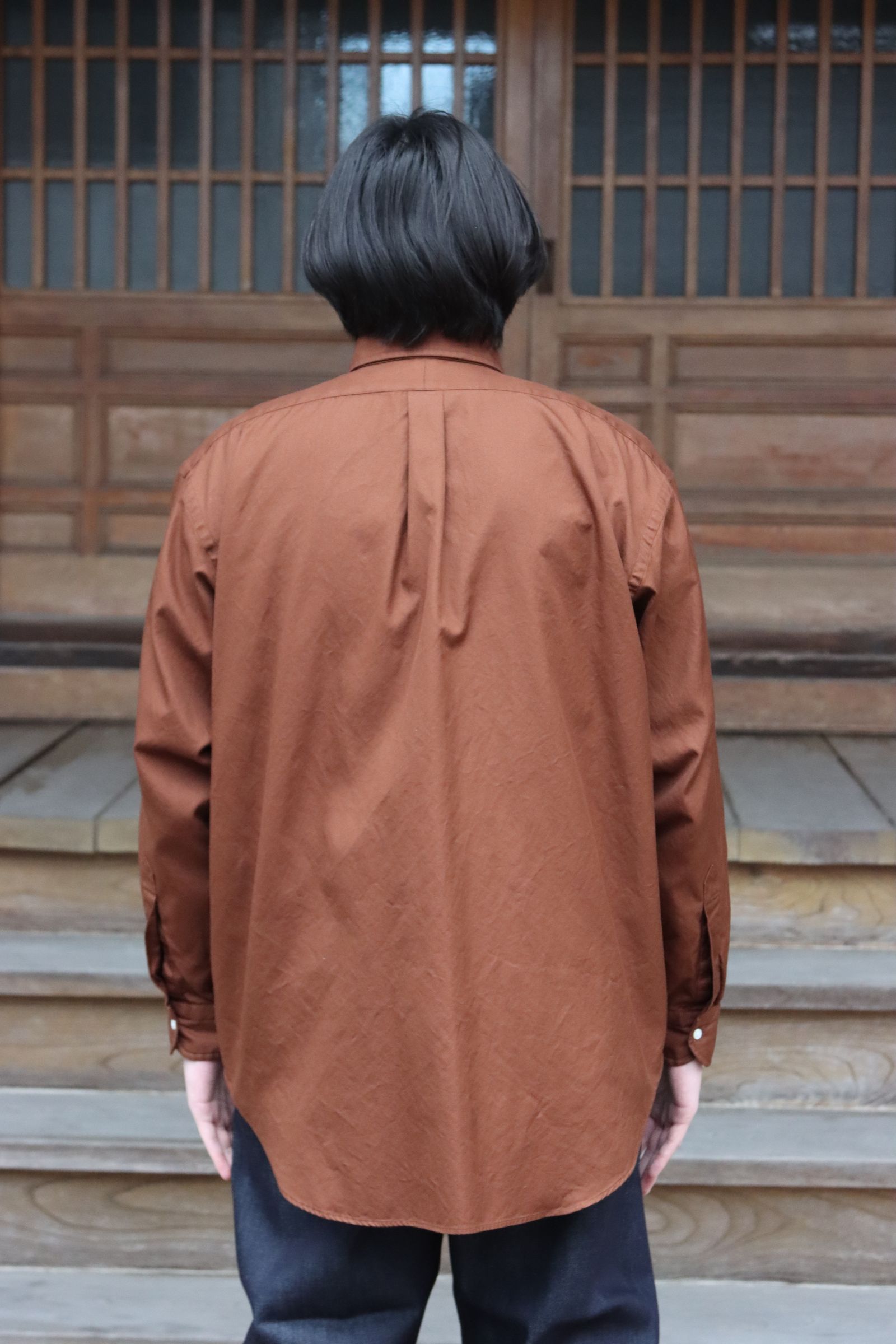 A.PRESSE BD Oxford Shirt(22SAP-02-05H)BROWN style | 2202 | MARK