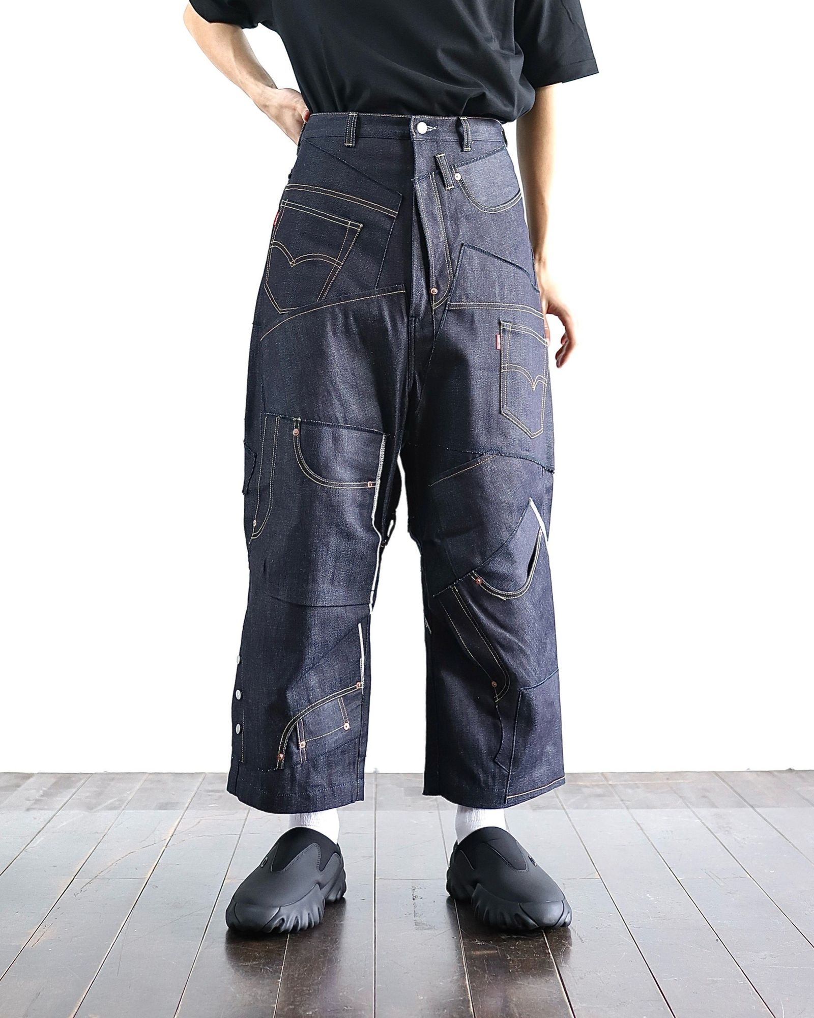 ジュンヤワタナベマン Levi'sダブルネームカスタムデニムパンツ style