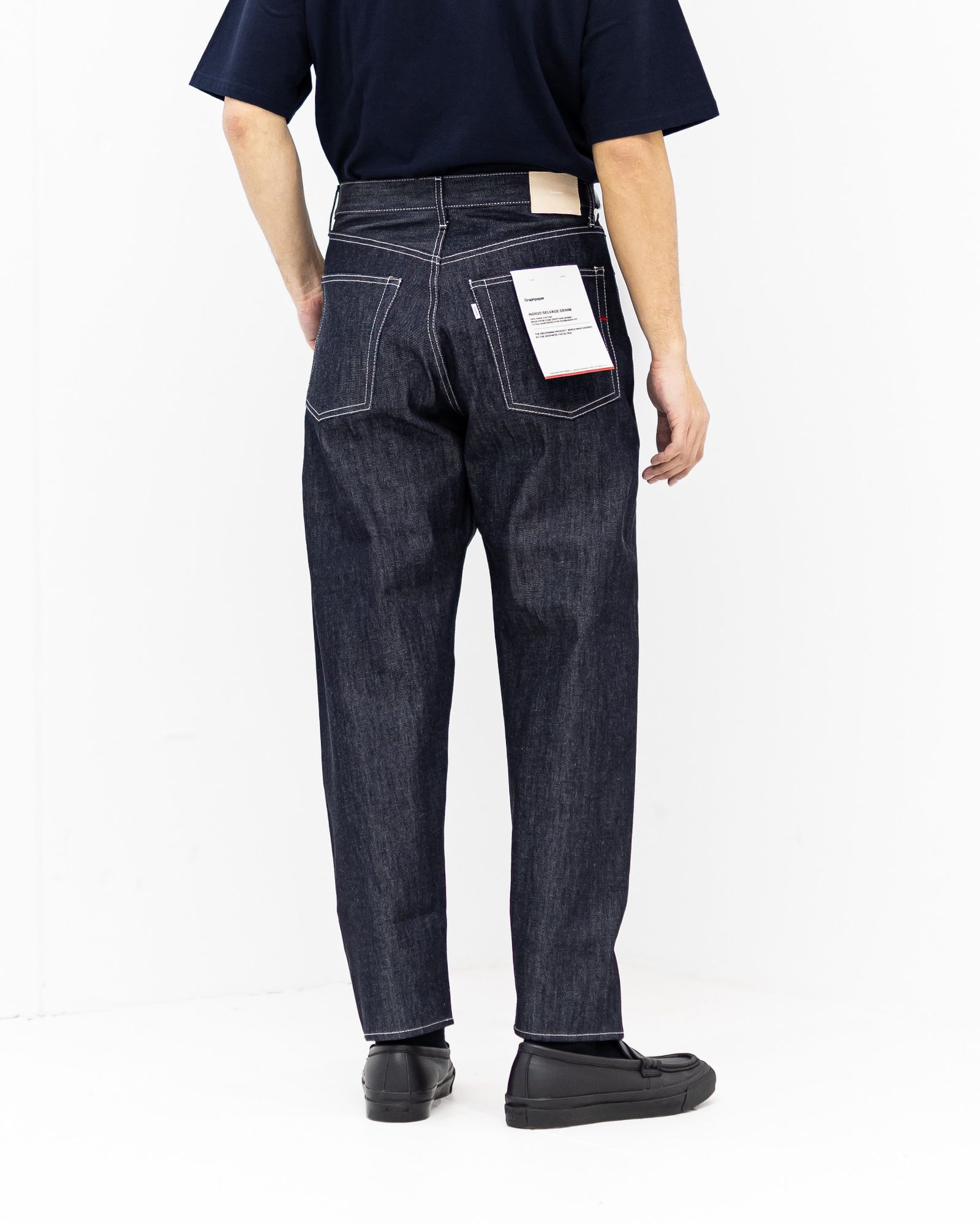 Graphpaper - グラフペーパーSelvage Denim Five Pocket Tapered Pants