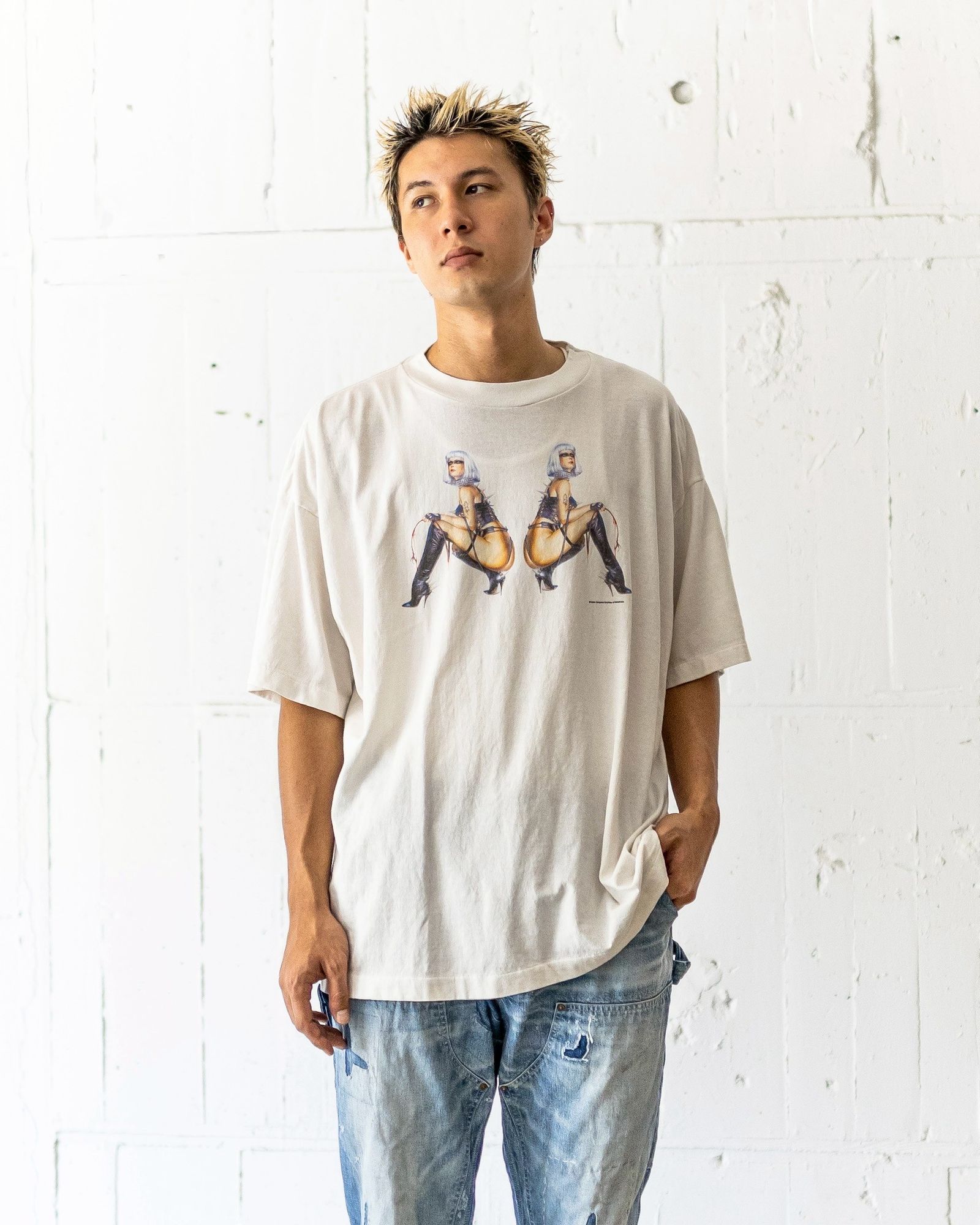 SAINT M×××××× - セントマイケル Tシャツ LADIES SRYM_SS TEE(SM-HR1