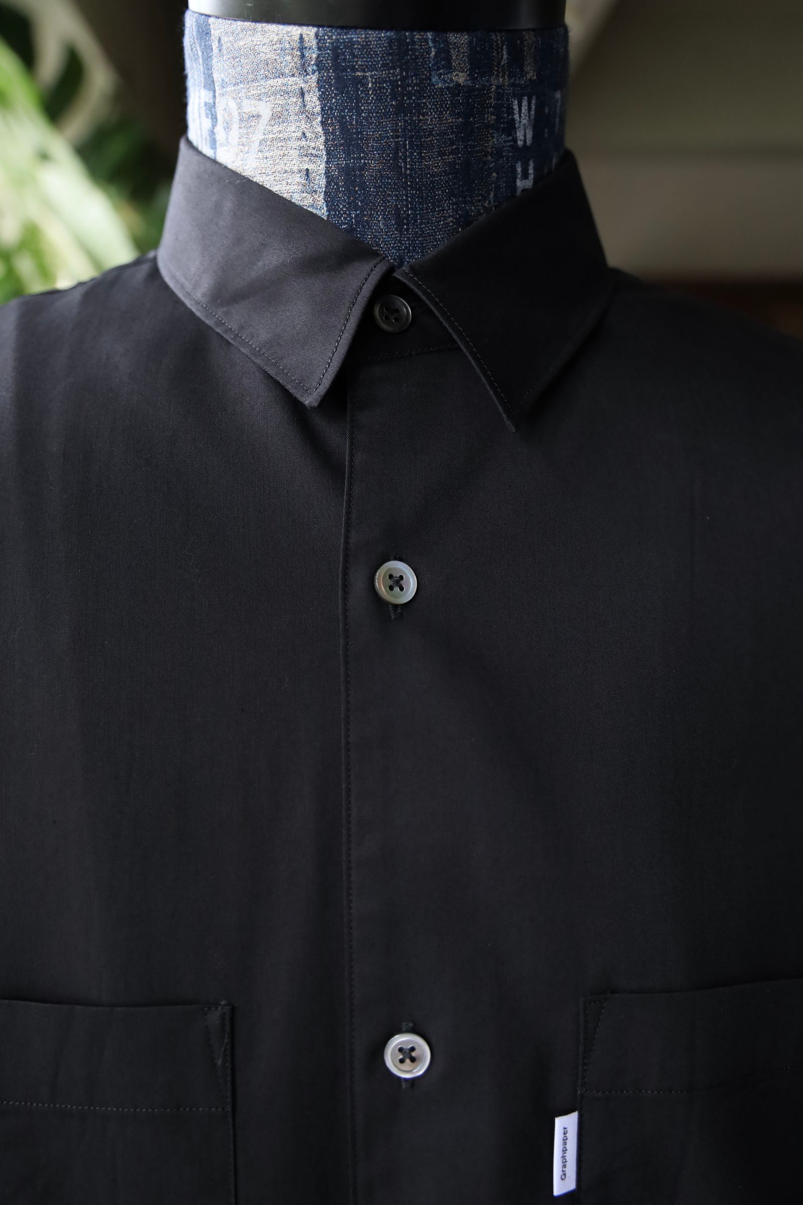 Graphpaper - グラフペーパーシャツ 25SS Solotex Twill L/S Oversized