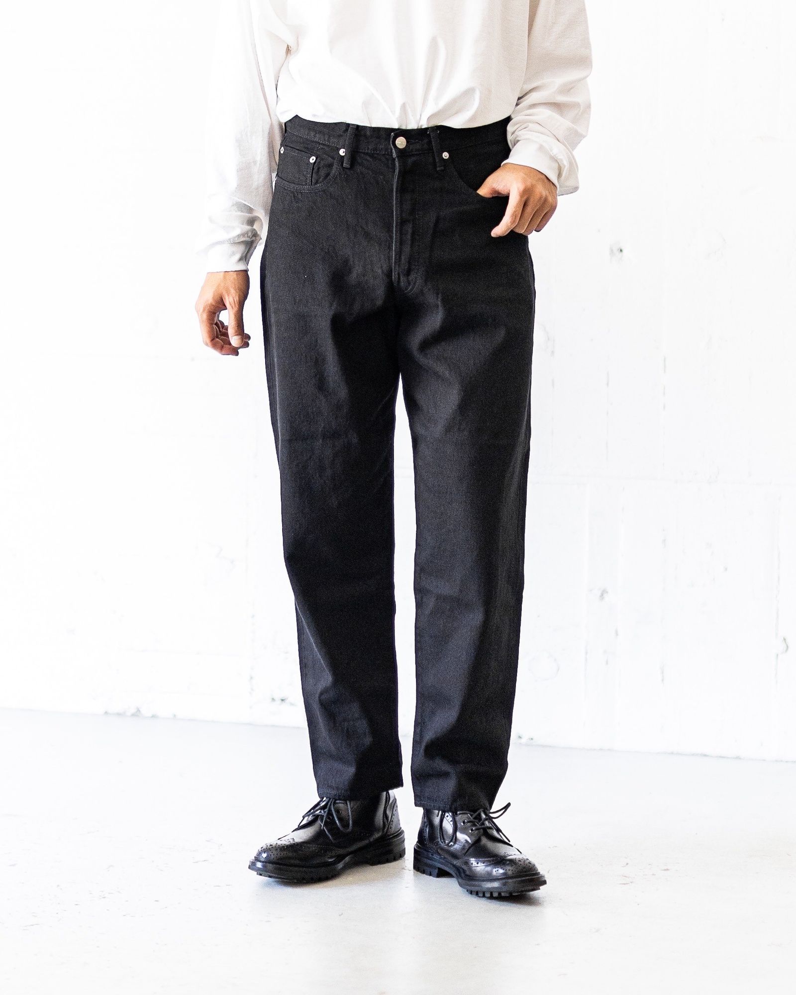 Graphpaper - グラフペーパー Selvage Denim Five Pocket Tapered