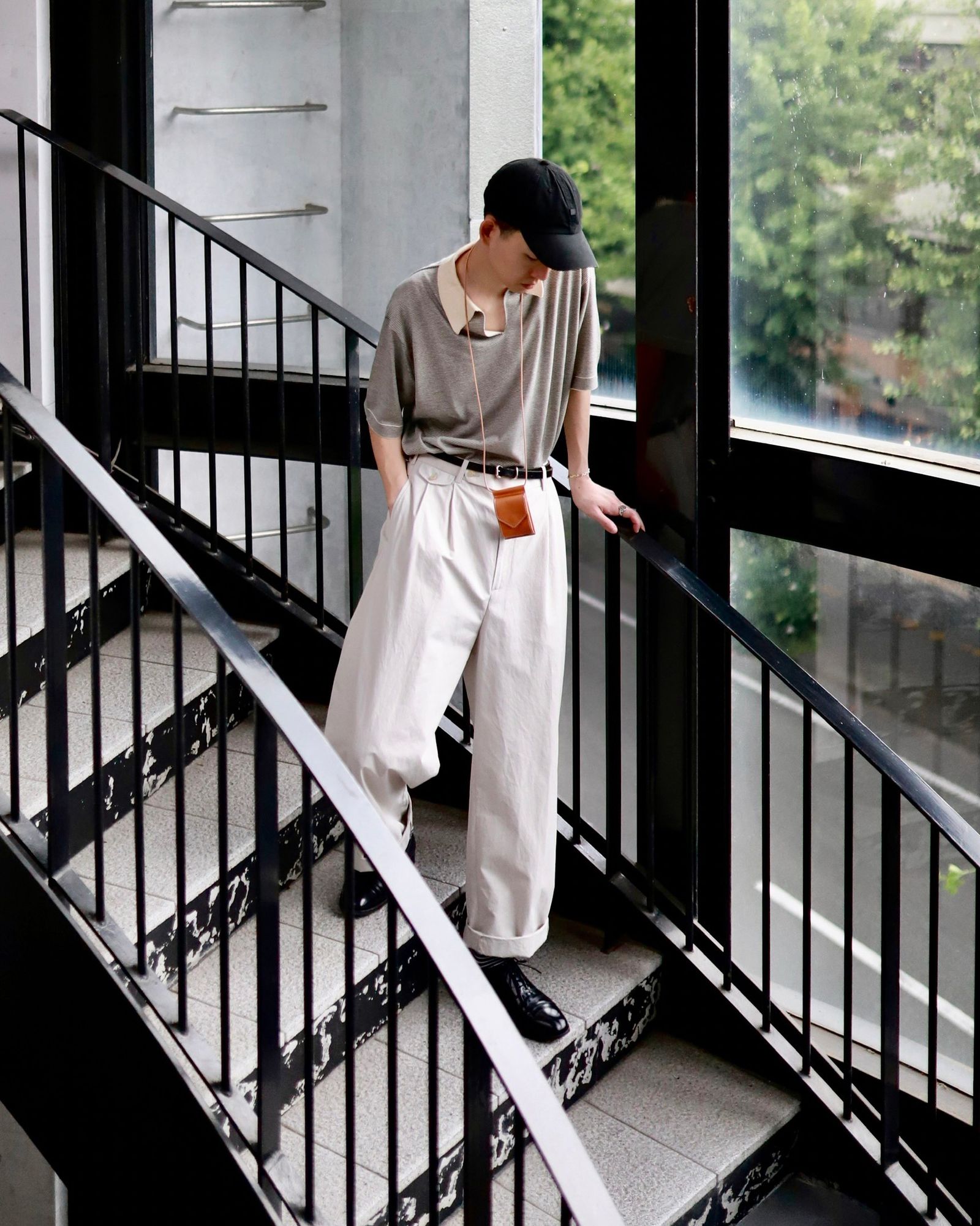 A.PRESSE - アプレッセ23AW S/S High Gauge Skipper (23AAP-03-10H