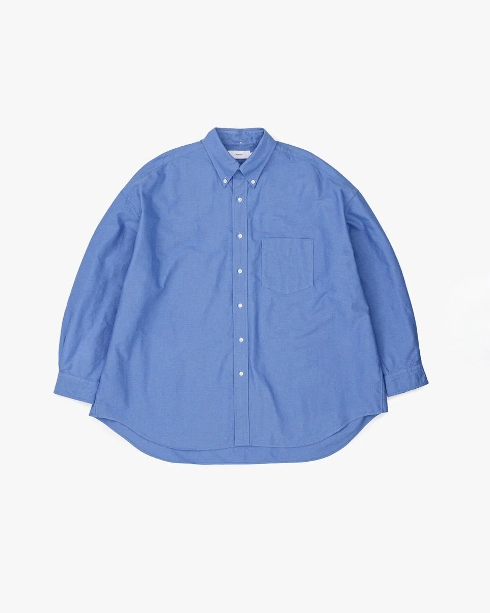 Graphpaper - グラフペーパー25SS Oxford L/S Oversized B.D Shirt
