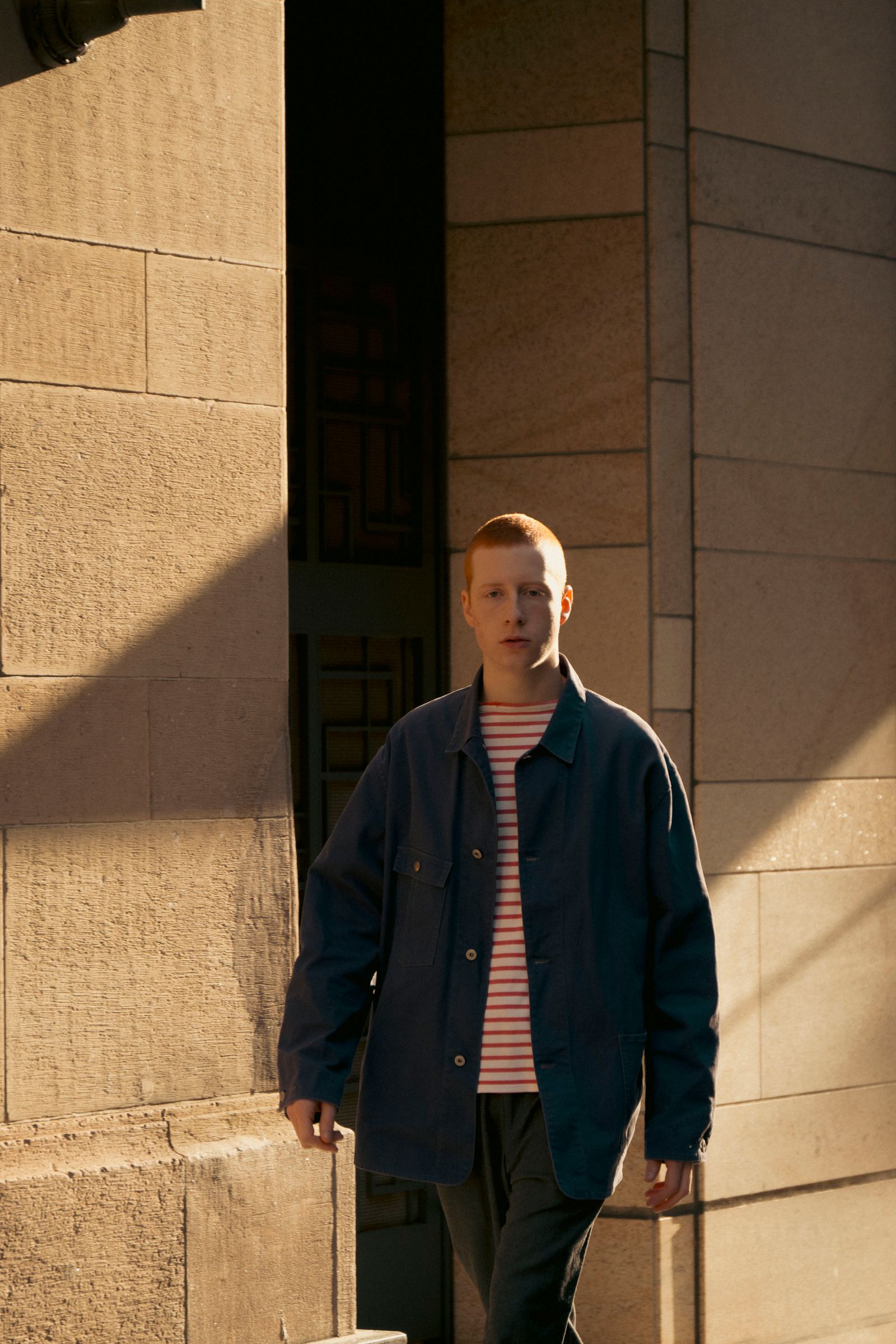 FOUNDOUR - ファウンダ 25SS COVERALL JACKET(015FD251001)BLUE | MARK