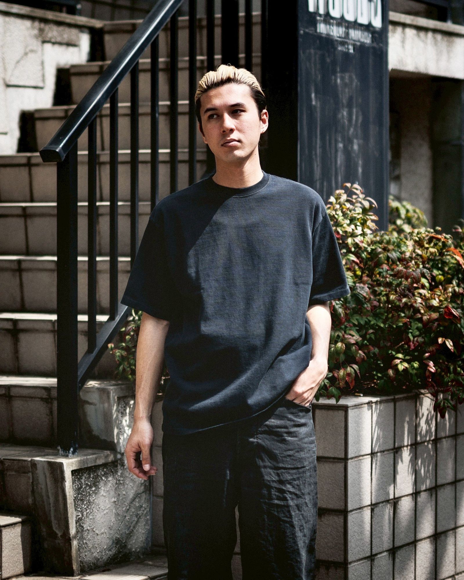 A.PRESSE - アプレッセ Vintage S/S T-shirt (25SAP-05-04K) BLACK | MARK