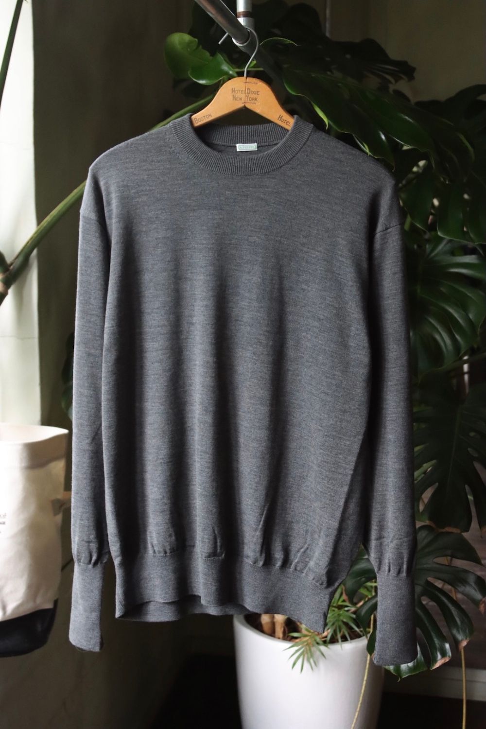 A.PRESSE - アプレッセ22FW L/S Knit T-Shirt (22AAP-03-02H)GRAY | MARK