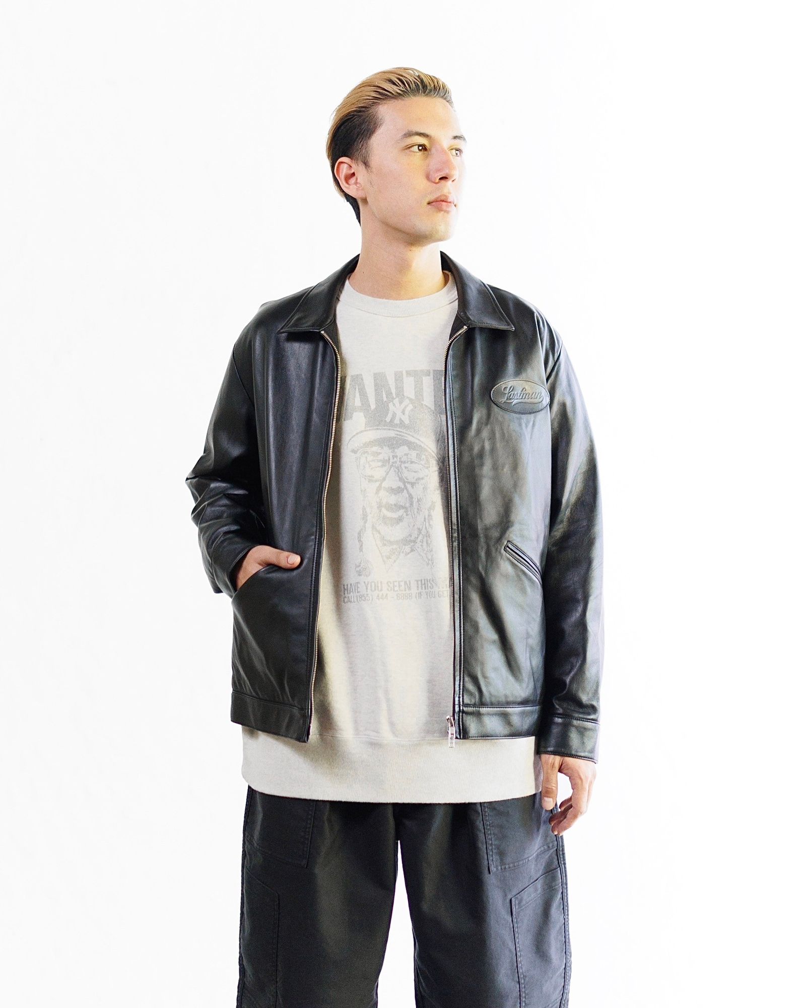 LASTMAN LEATHER DRIZZLER JACKET スタイル | 5665 | MARK