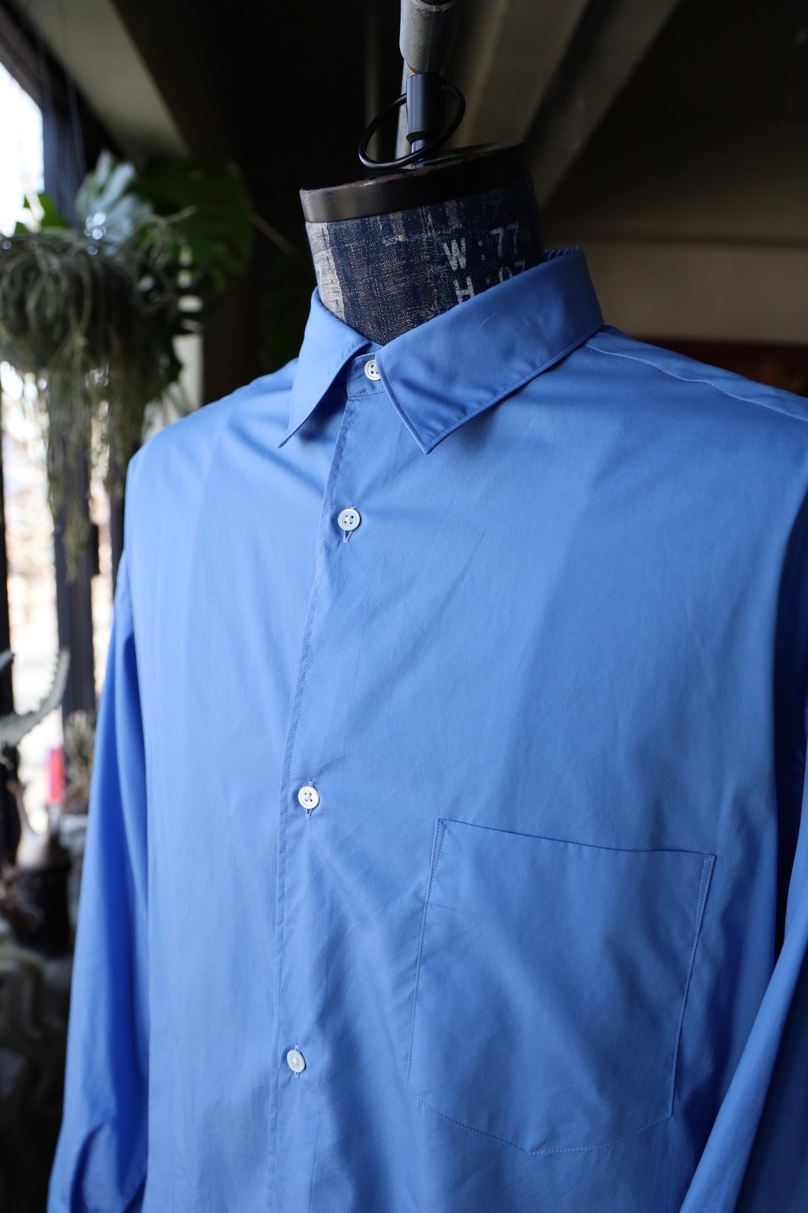 Graphpaper - グラフペーパーシャツ Broad L/S Oversized Regular