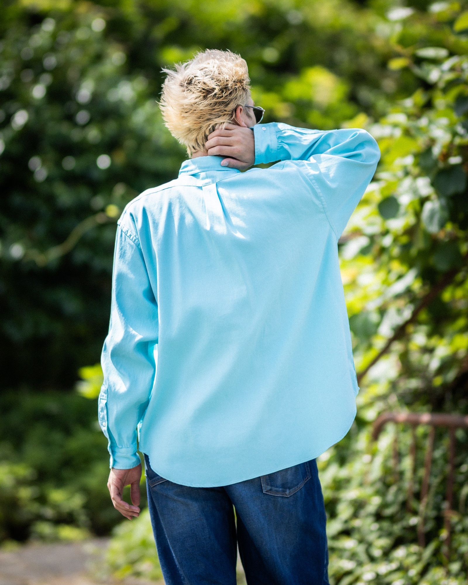 A.PRESSE Double Weave Twill Regular Collar Shirt ミックススタイル