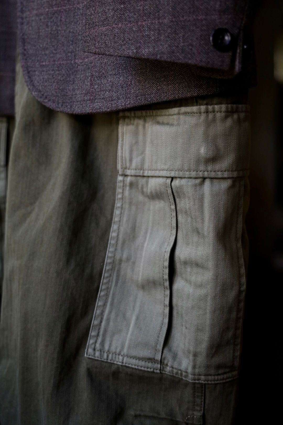 JUNYA WATANABE MAN - ジュンヤワタナベマン24AW ウールチェック×綿