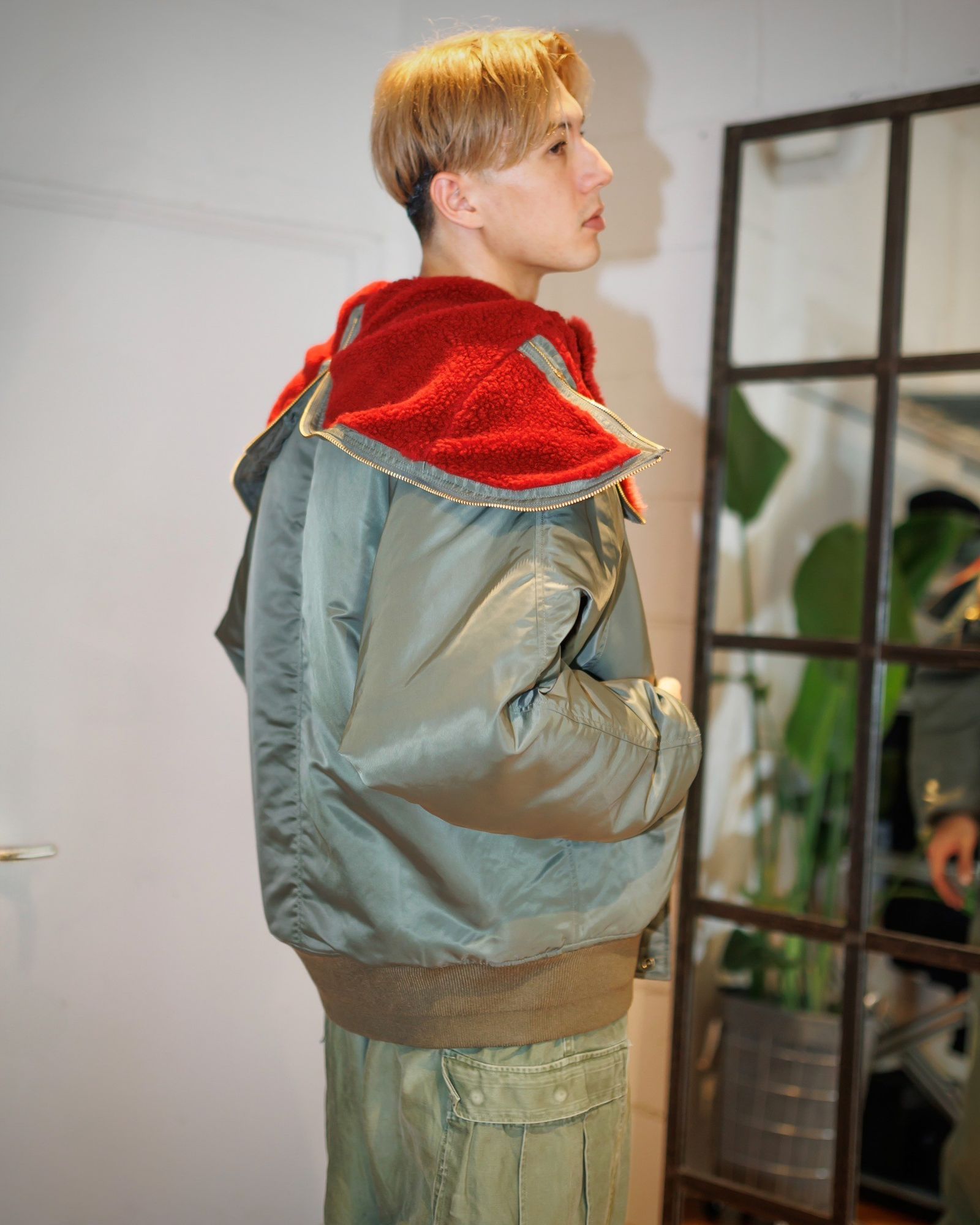 ダブレット PETAL MOUTH HOOD BOMBER JACKET 9月14日新作発売！ | 5367