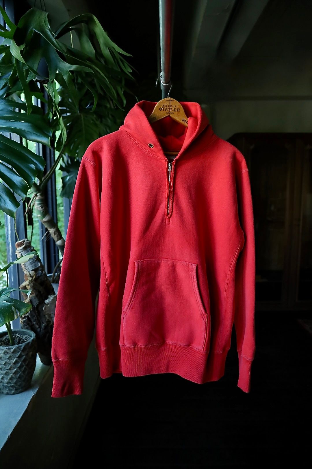 A.PRESSE - アプレッセ Vintage Half Zip Sweat Hoodie (24AAP-05-07K