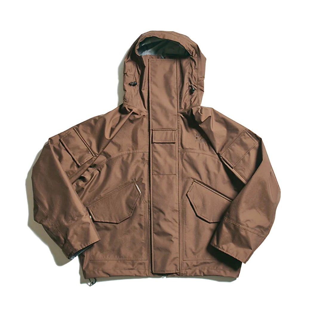 is-ness - イズネス23AW NINJA HOODIE SHELL JACKET(1005AWJK02)BROWN