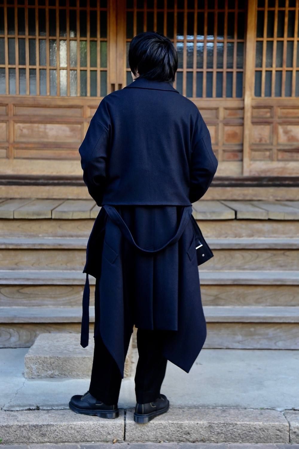 YOKE 3WAY BAL COLLAR SHARE COAT