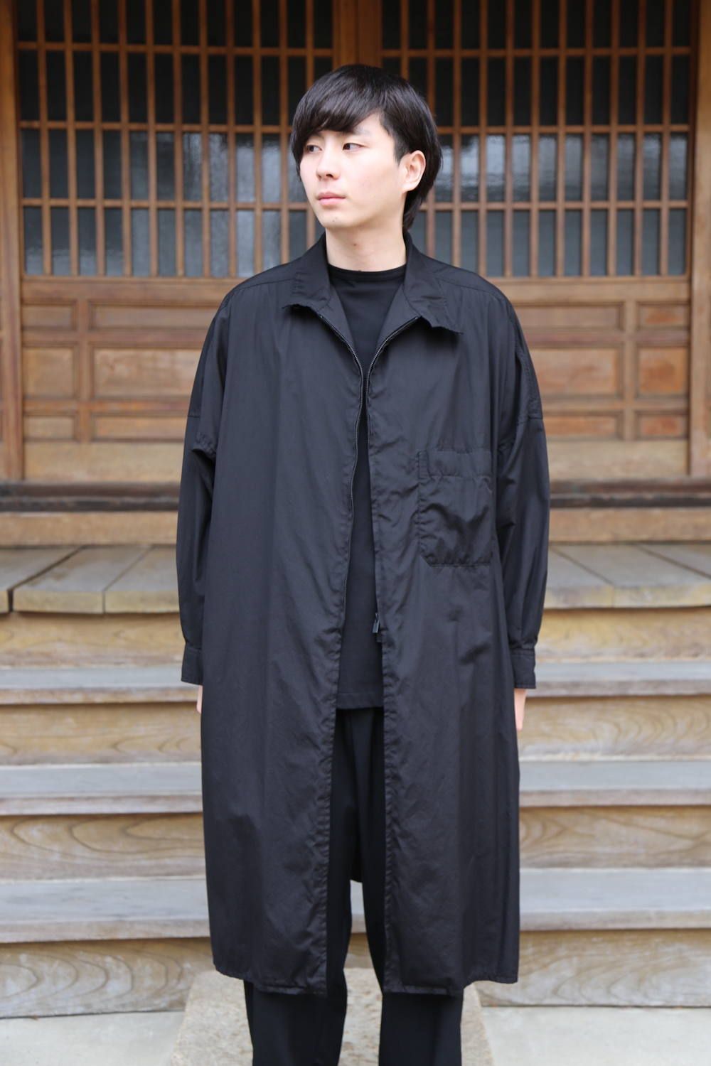 Yohji Yamamoto W-ZIPロングシャツスタイル.2020.3.9. | 852 | MARK