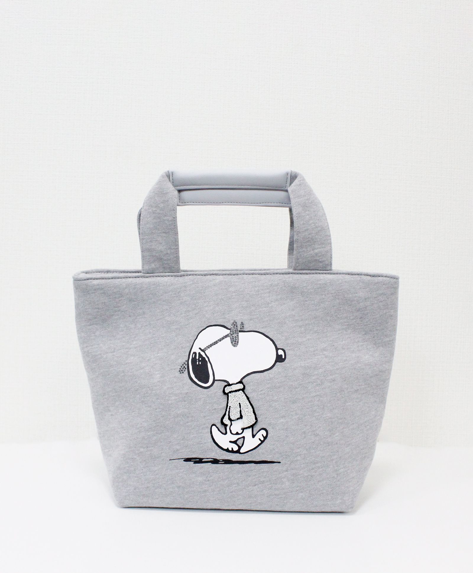 1PIU1UGUALE3 RELAX - 【スヌーピー】ミニトートバッグ / グレー【USZ