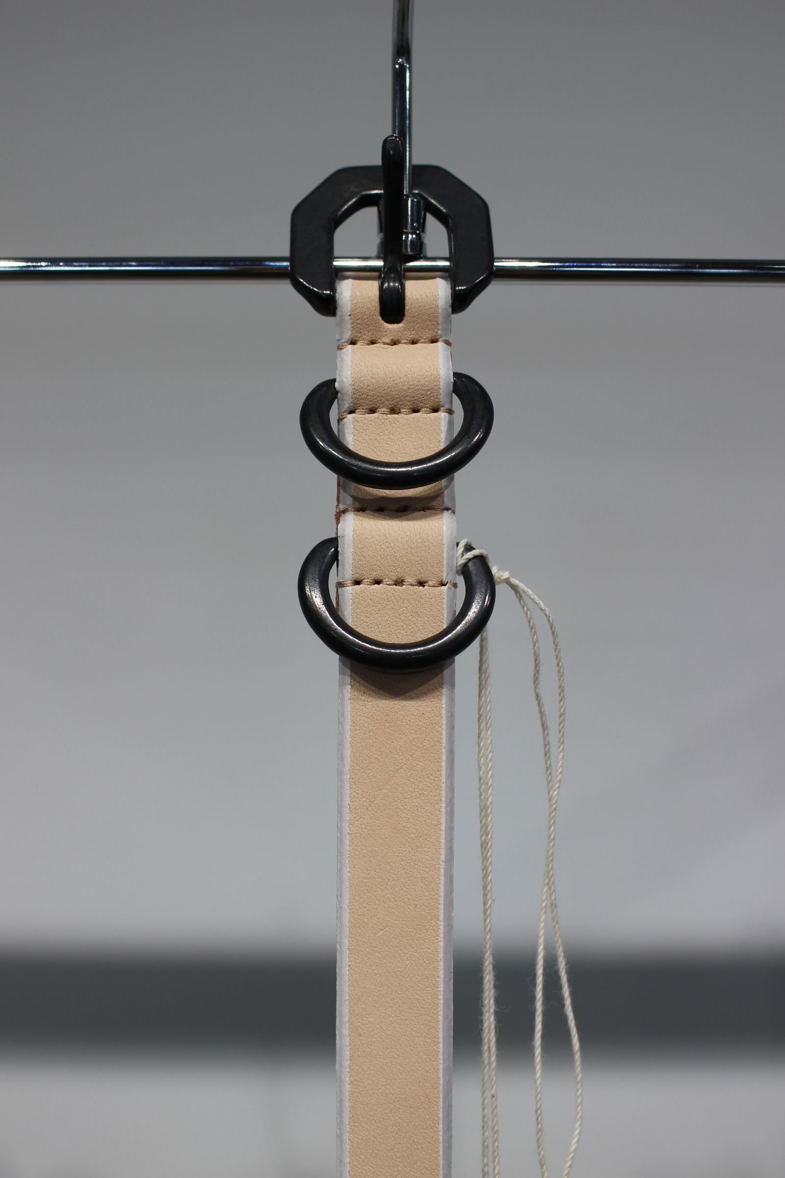 ANCELLM - NARROW LEATHER BELT | NATURAL | ベルト | NapsNote